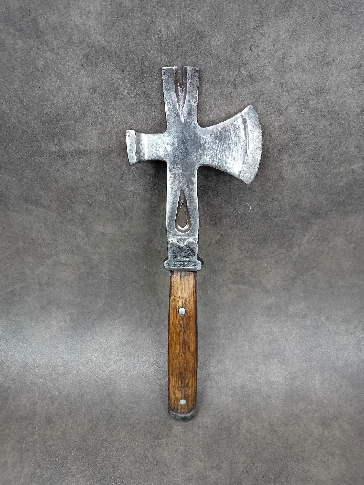 Vintage Swordfish Crate Axe Hammer