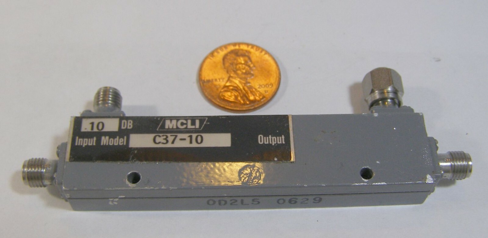 MCLI Directional Coupler Octave C37-10 SMA 10dB 0.8-2.3GHz LowVSWR