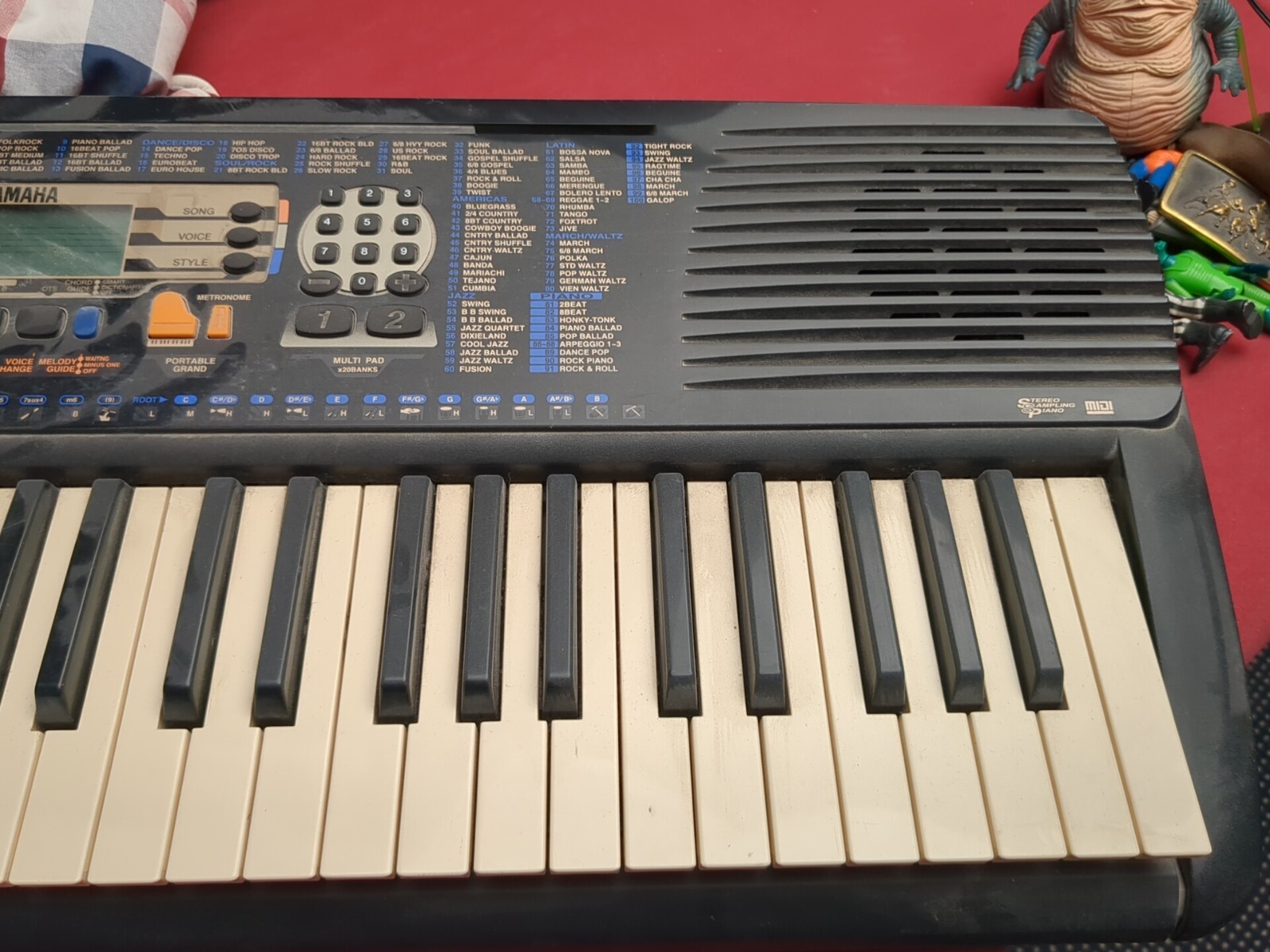 yamaha psr 195 61 Key
