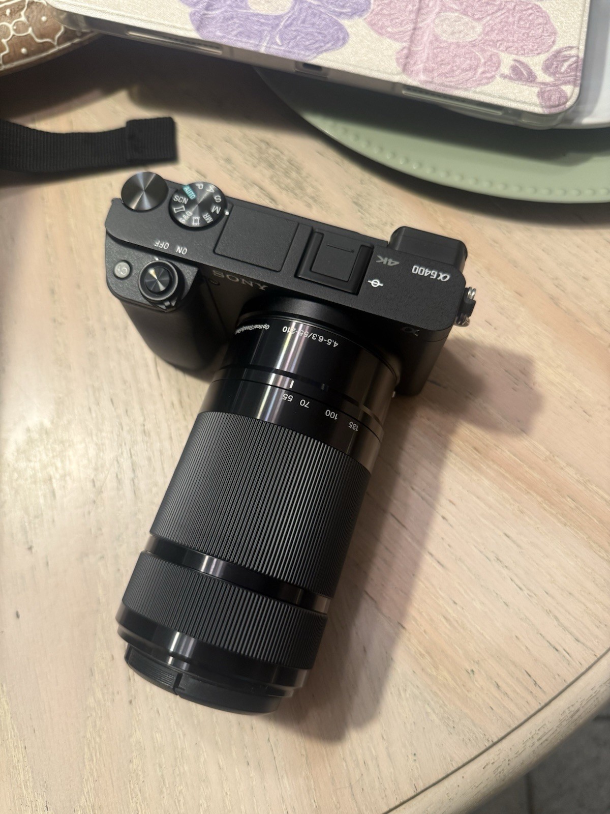Sony Alpha 6400 Camera Bundle with Lenses and Accessory Bag, Black