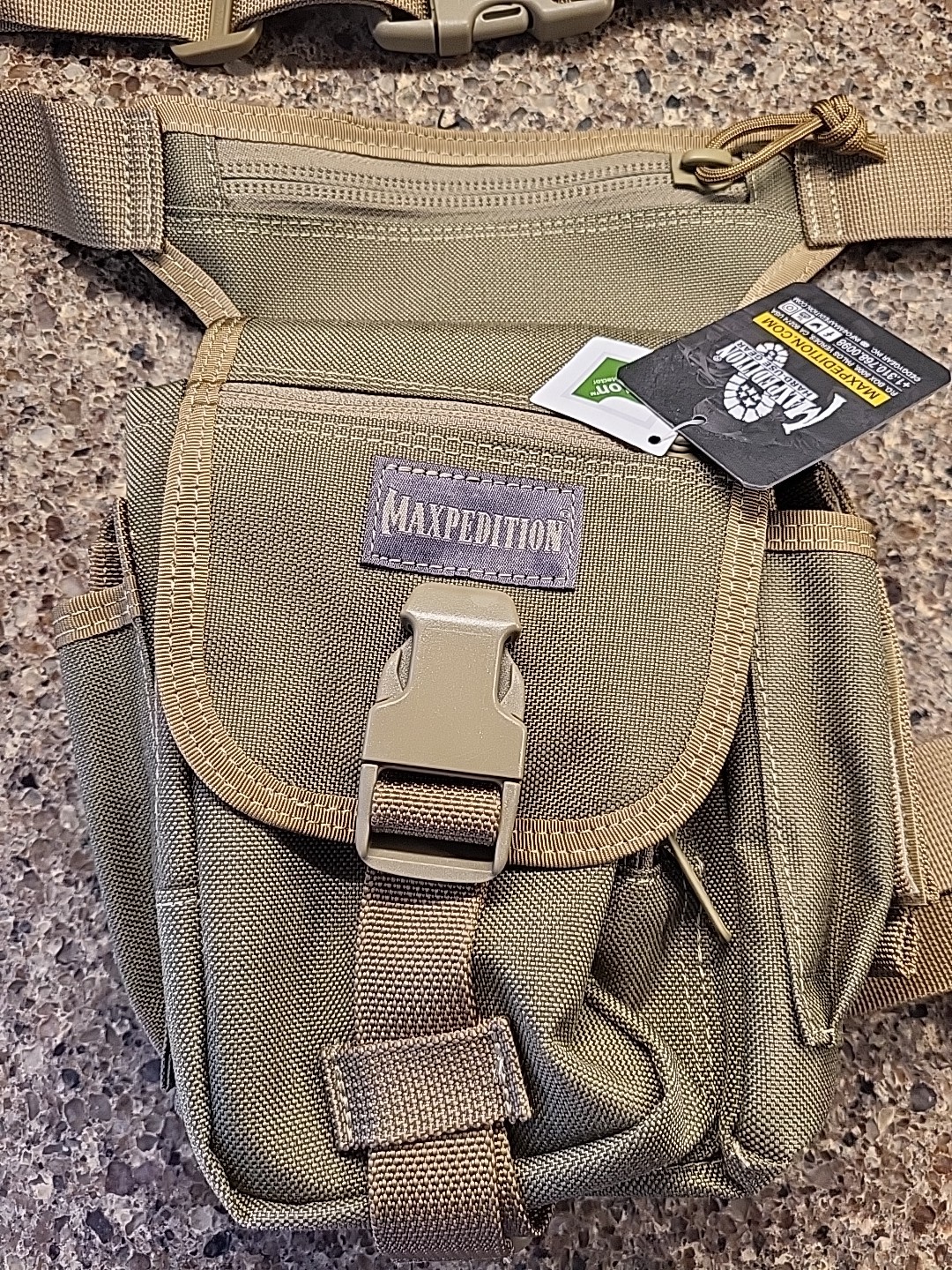 Maxpedition Thermite Versipack Bag Khaki Nylon Construction 401k Multi-Function