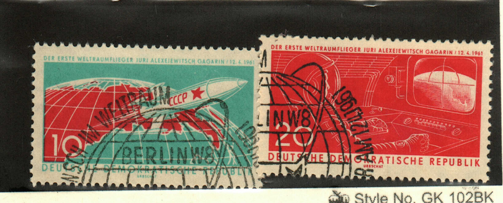 Germany DDR  #449-450 used