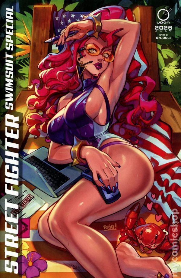 Street Fighter Swimsuit Special #2026C Stock Image
