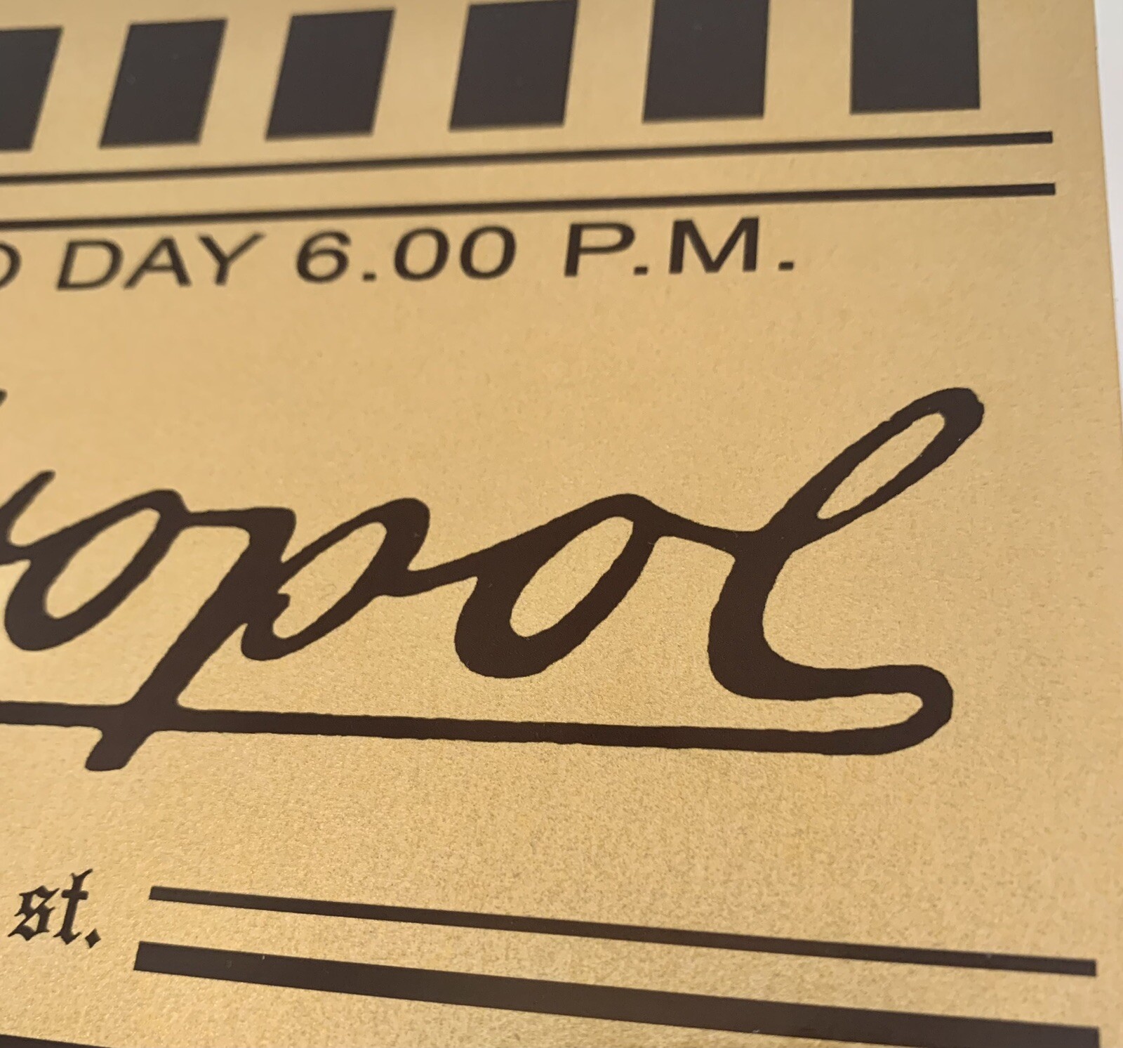 Demons Replica Metropol Ticket Prop