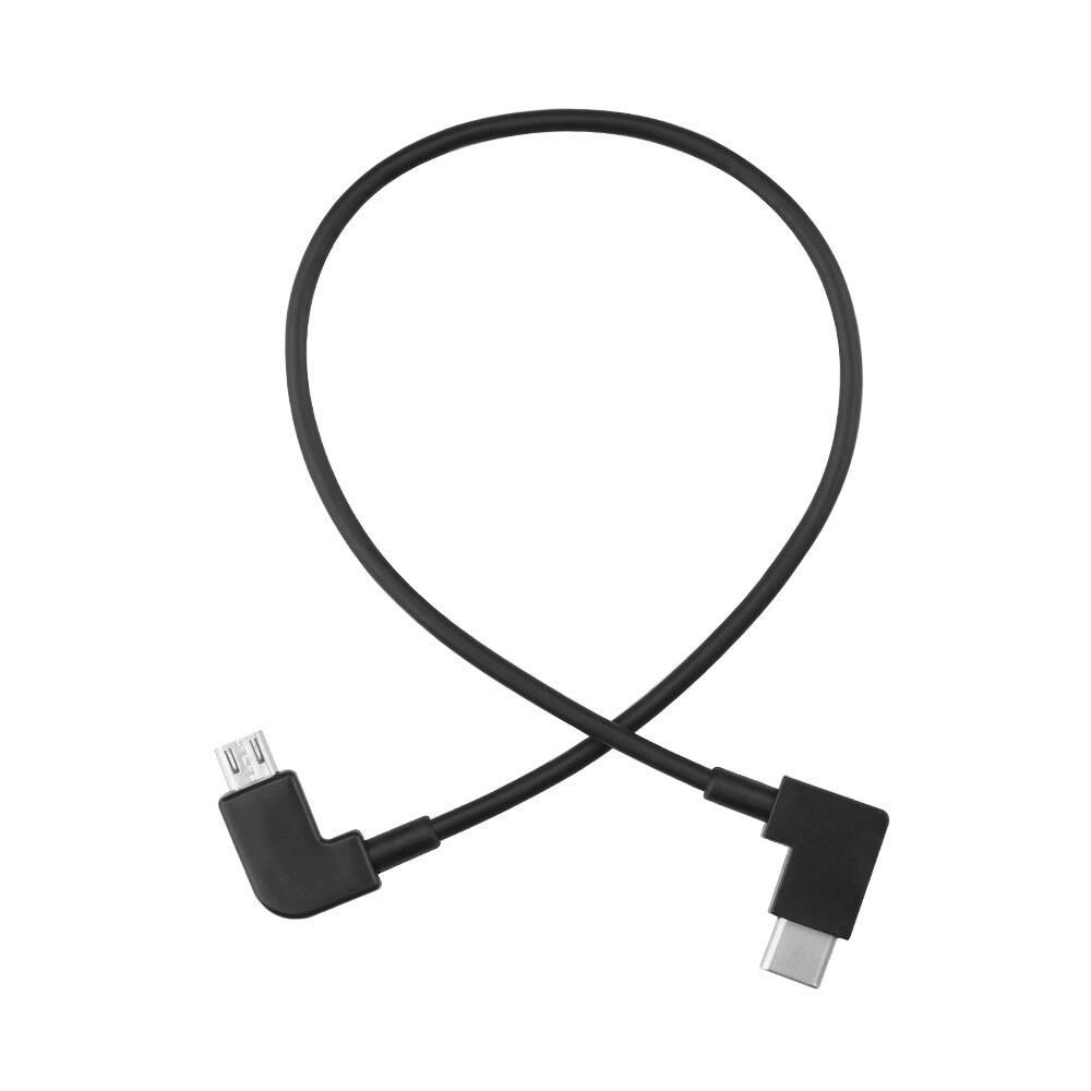 OTG Micro USB Cable Data Transfer for DJI Mavic Mini Drone Remote Controller 90°