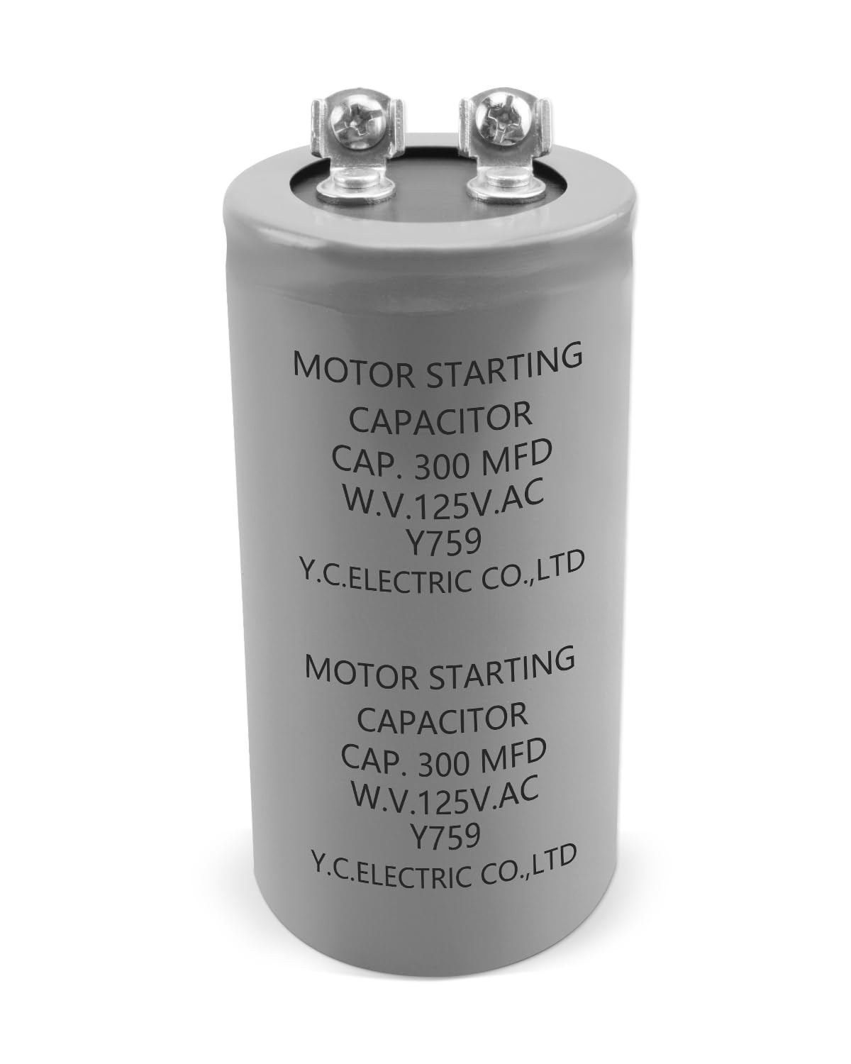 Motor Starting Capacitor 300MFD 300UF 125VAC HVAC 125V CD60