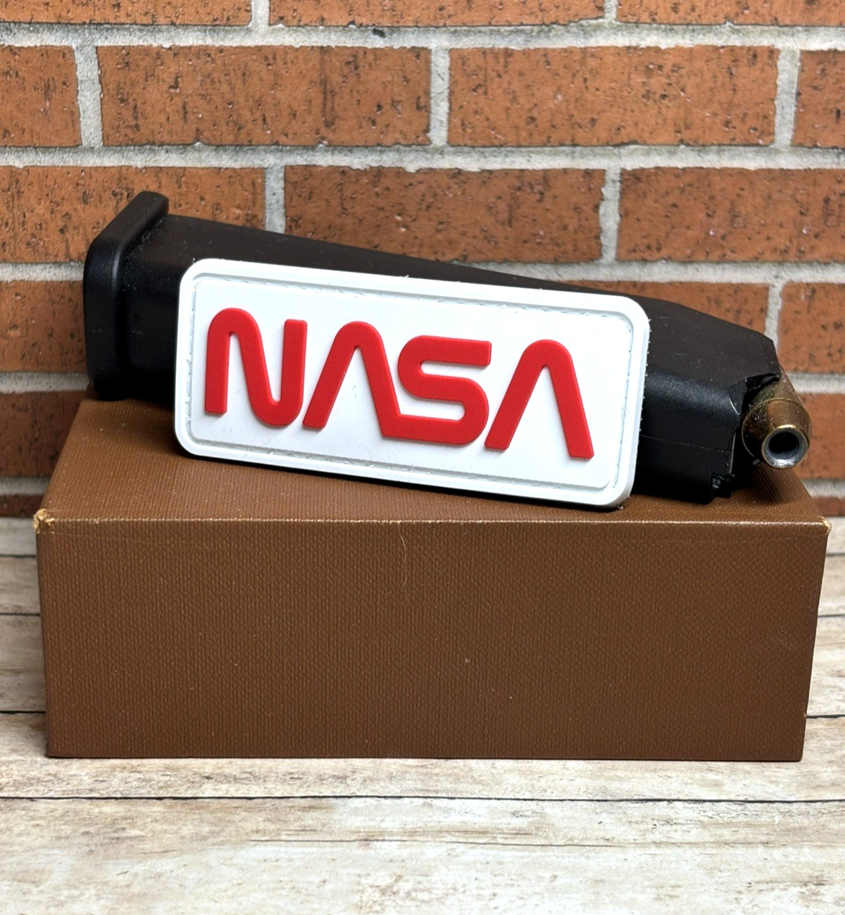 Tactical PVC Patch - Morale Nasa Patch - Morale Gun Space Nasa Patch