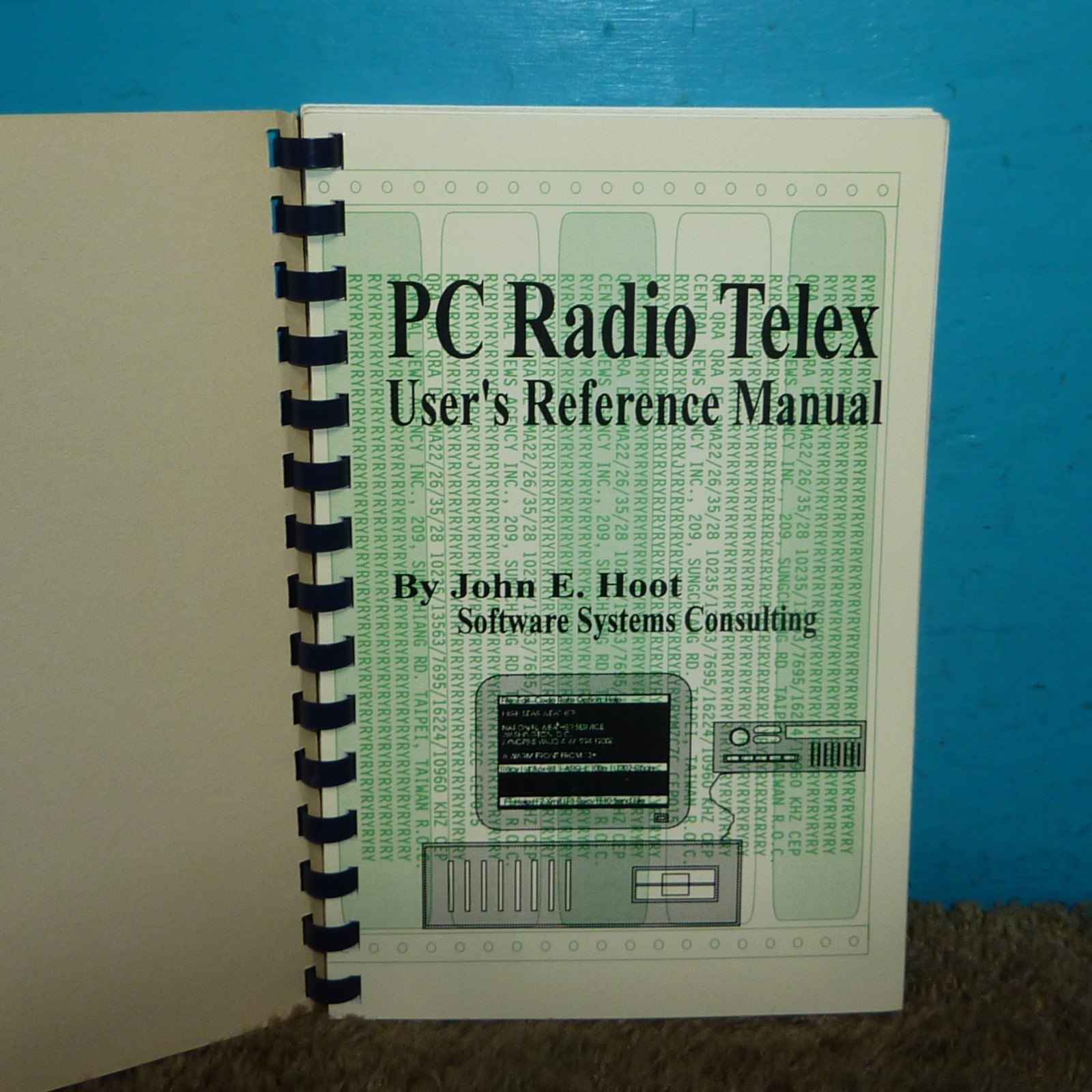 PC Radio Telex User's Manual John Hoot Software Systems Consulting 1993