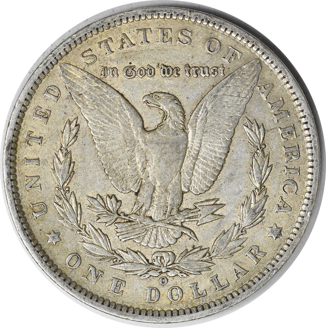 1891-O Morgan Silver Dollar EF Uncertified #1018