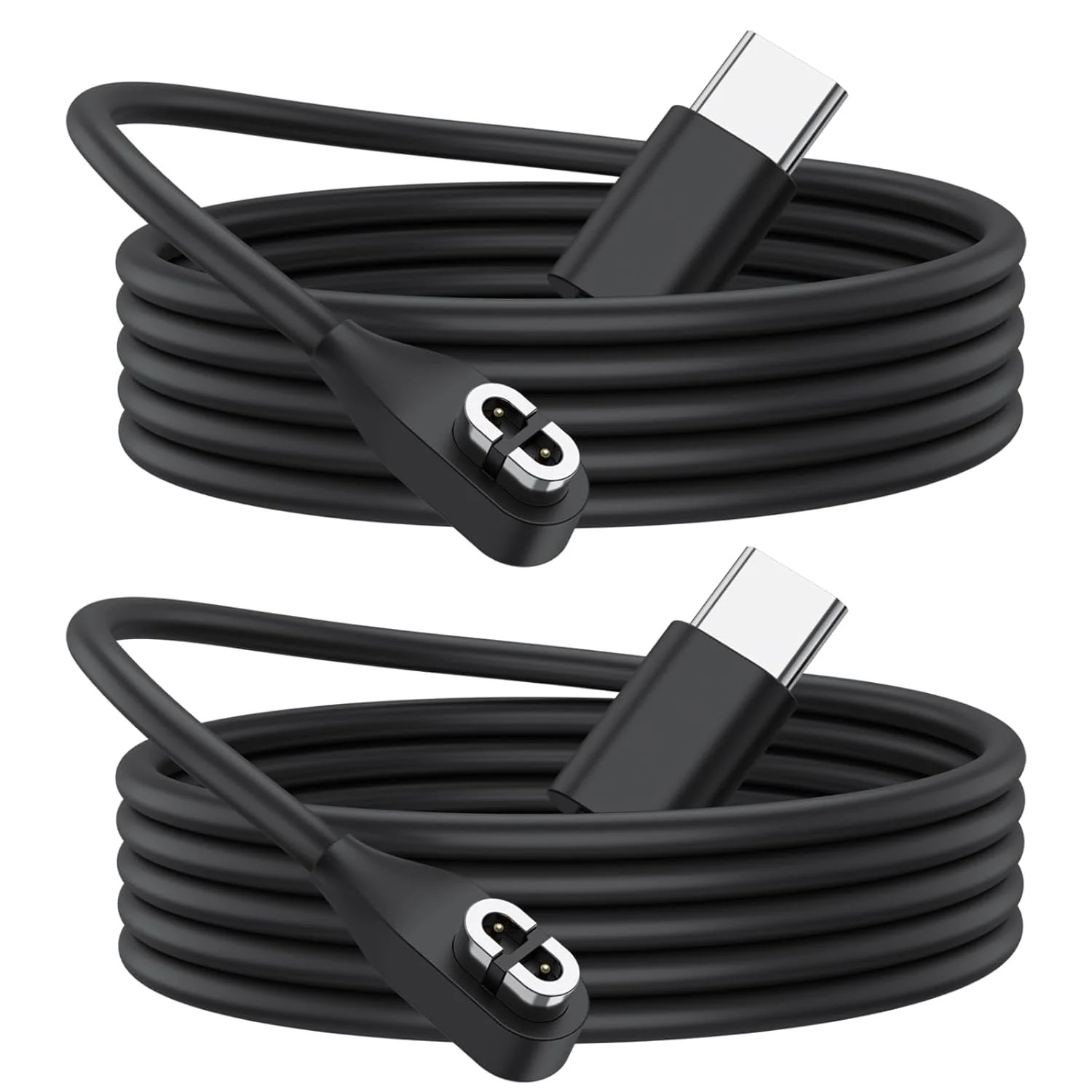 2 Pack USB C for Shokz Charging Cable, Magnetic Charger Cord 2*USB C