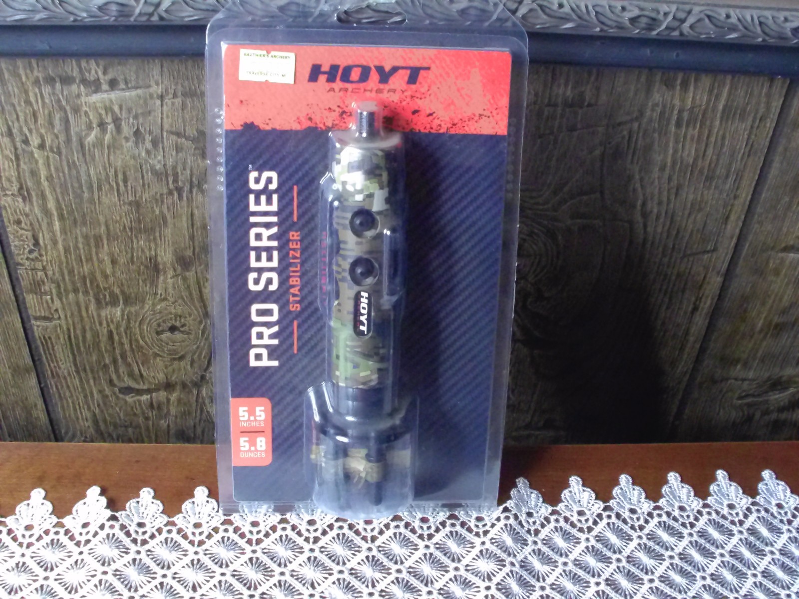 Hoyt Archery Pro Series 5.5 Inch Stabilizer GORE OPTIFADE SUBALPINE 5.8 OUNCES