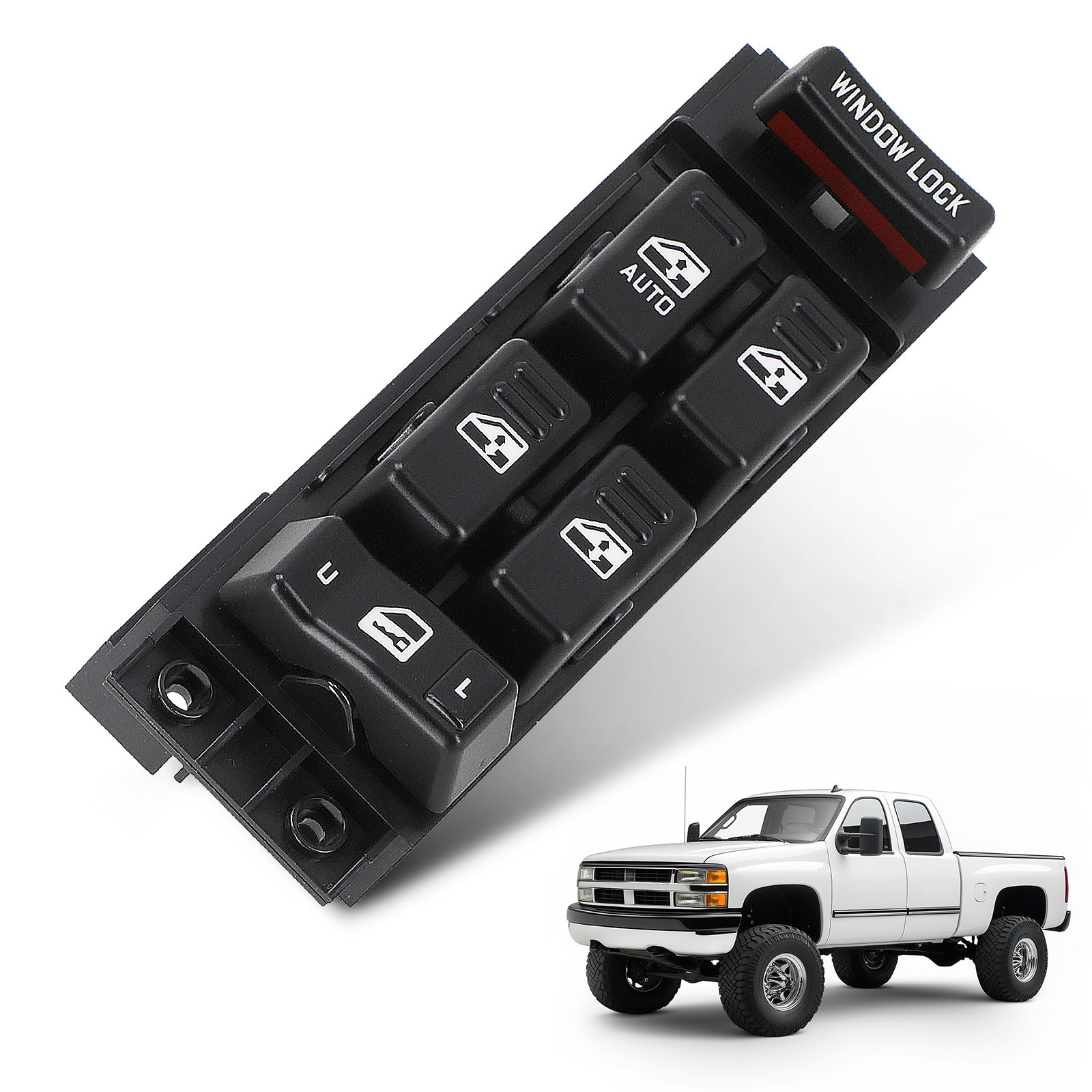 Power Window Master Control Switch for Chevy Suburban GMC Yukon 2000-02 15062650
