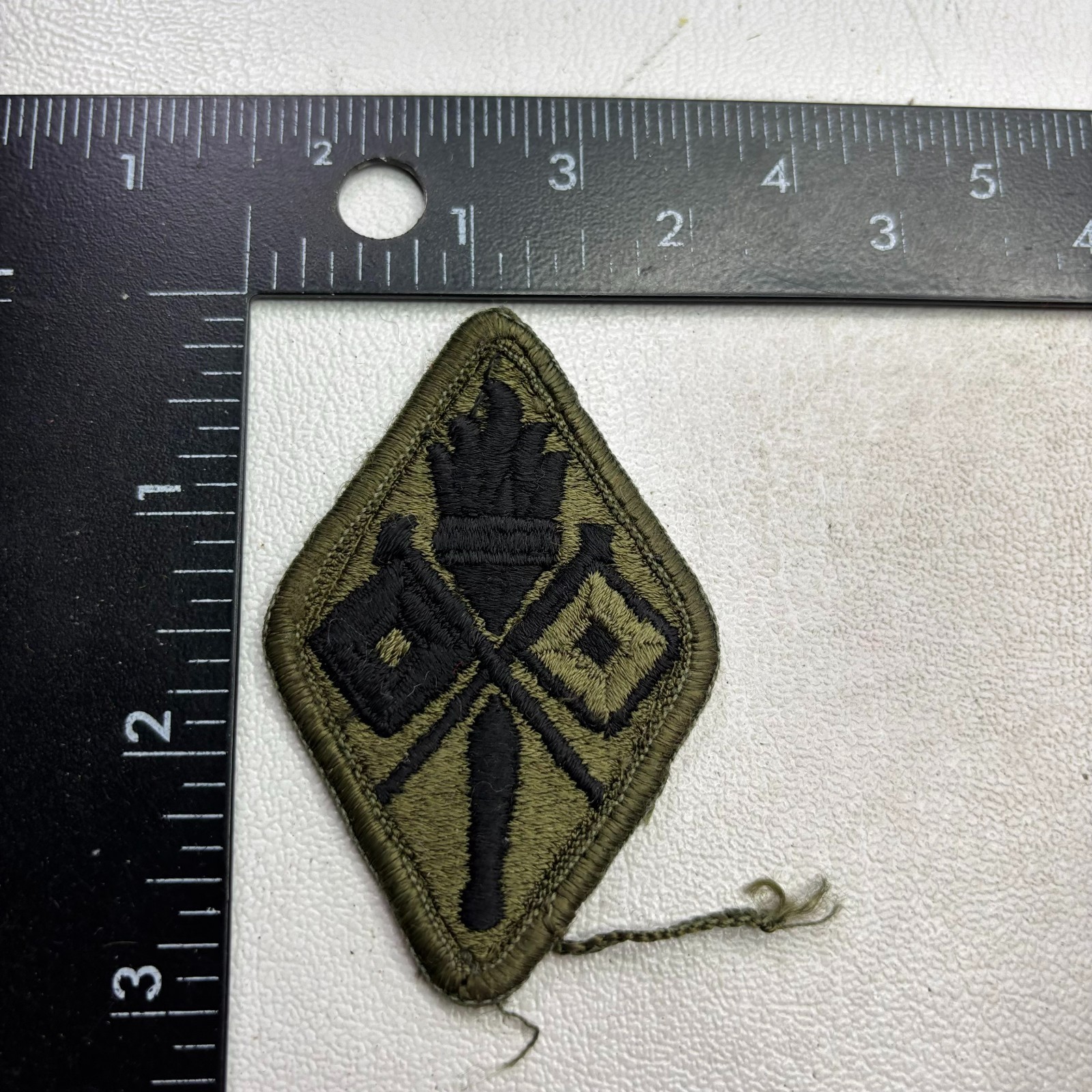 US Army Signal Training School Subdued Patch (Military) 59NY