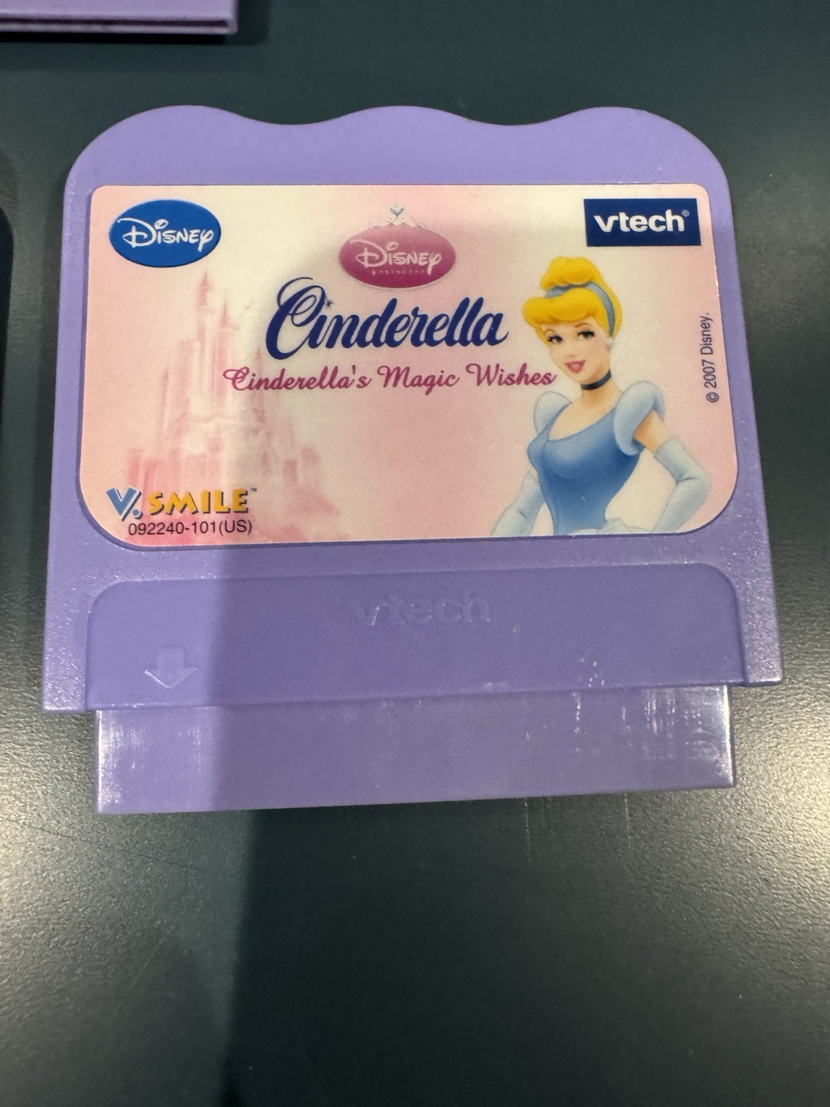 VTech V.Smile Game Cartridges Lot 3 Cinderella Scooby-Doo Alphabet Park Tested