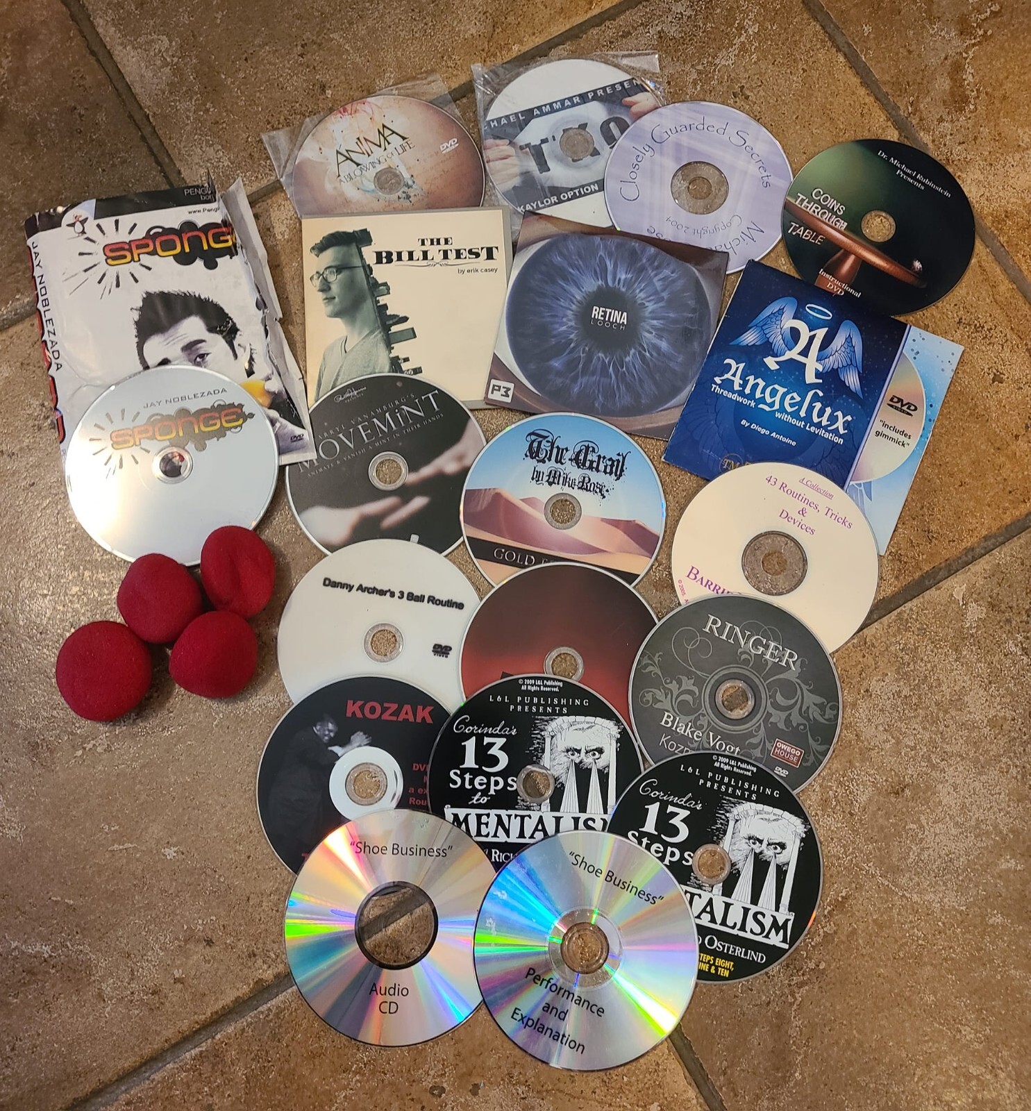 19 Amazing One Low Price DVDs Magic Trick Mentalism