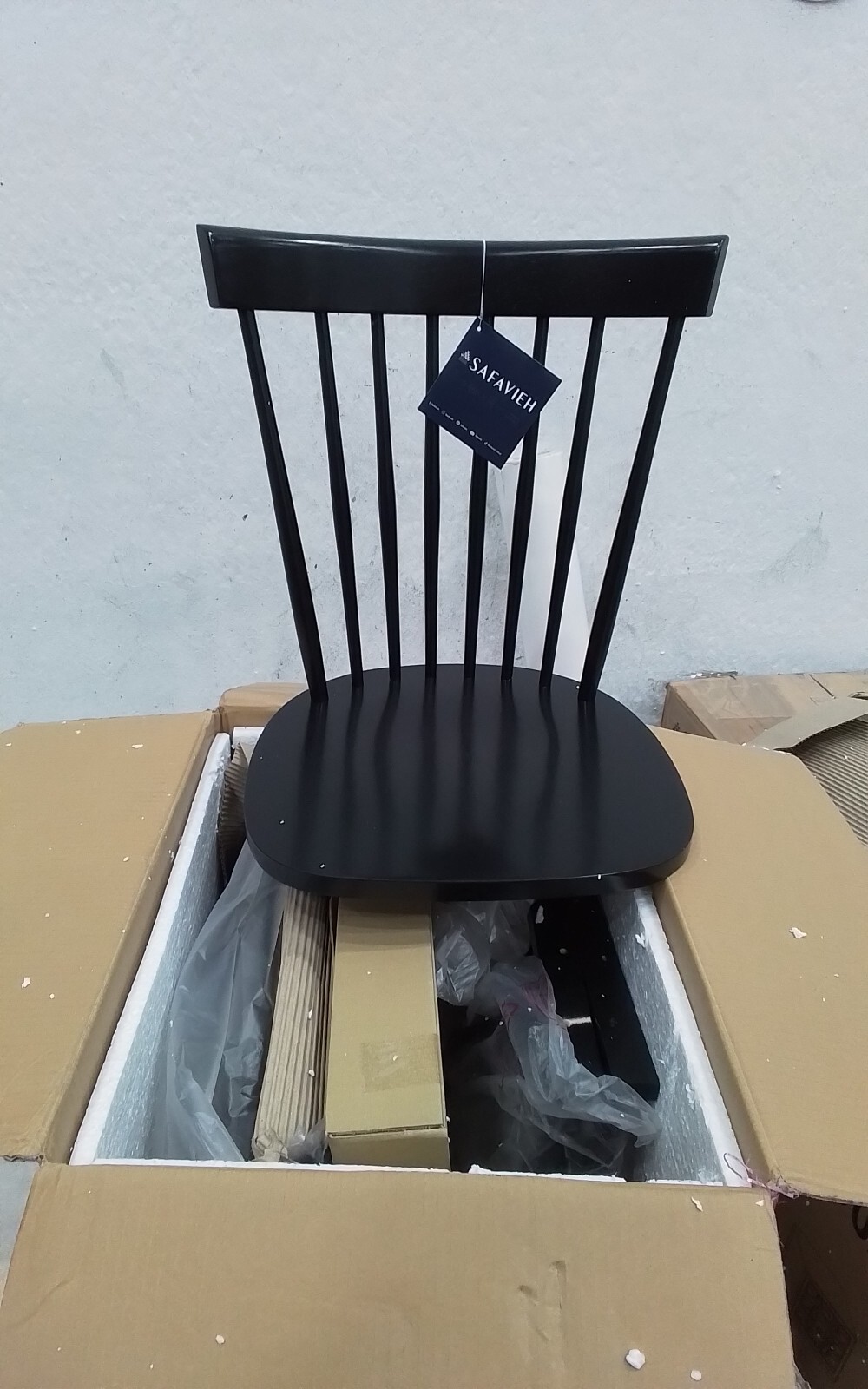 Safavieh PARKER SPINDEL SIDE CHAIR, Reduced Price 2172732579 AMH8500B
