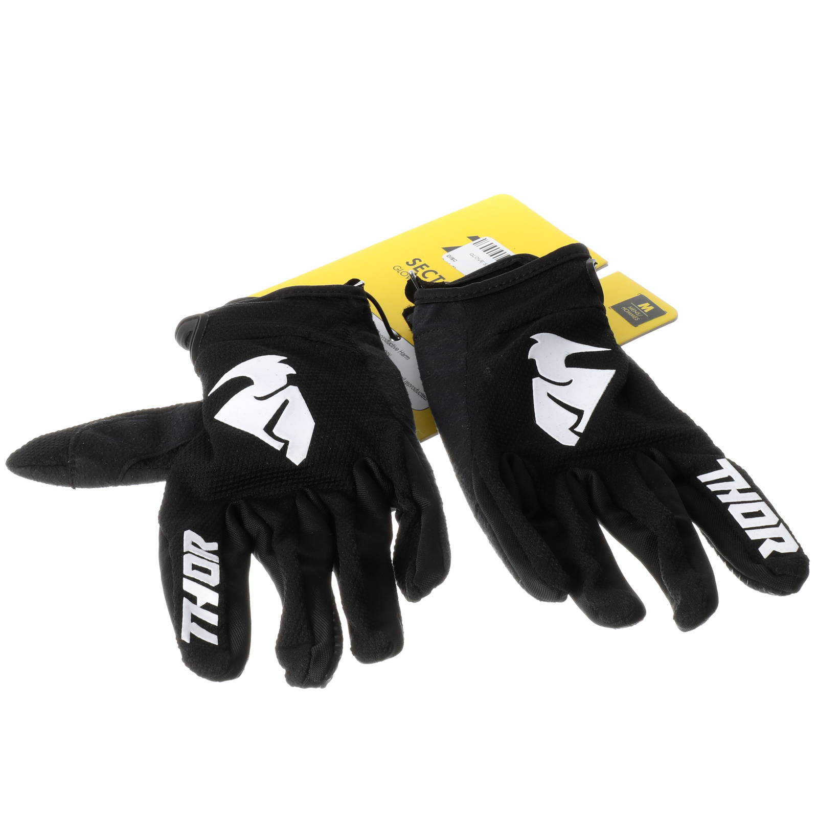Genuine Thor Black Sector Gloves Medium Sizes NEW 3330-5855 3330-5855