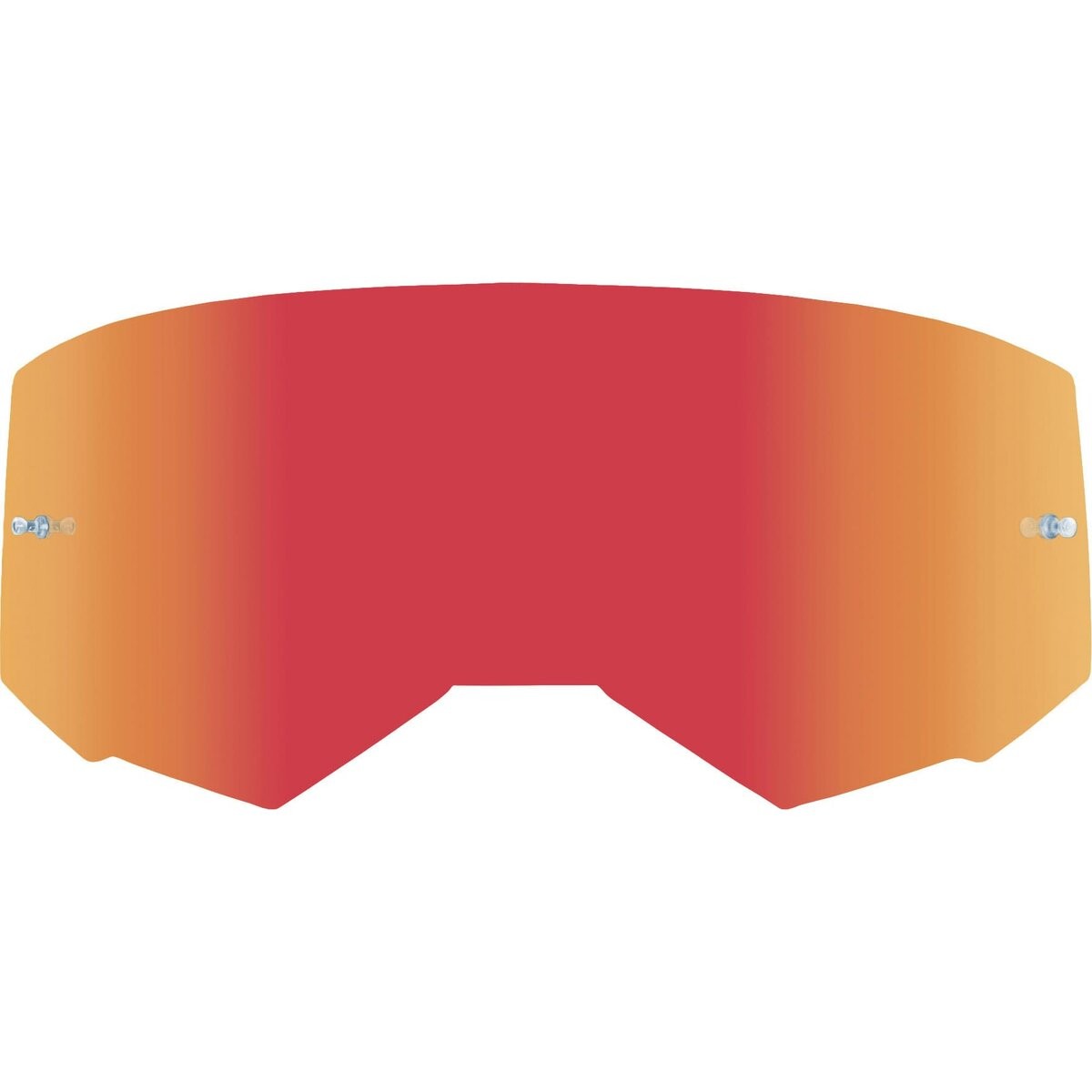 Fly Smoke Red Mirror Lens w/Post for Youth Zone/Focus Goggles - 37-5497
