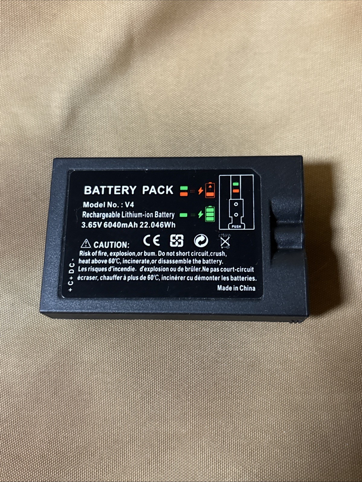 Ring Rechargeable Battery Pack for Doorbell 2 3 4 Spotlight Quick Release
