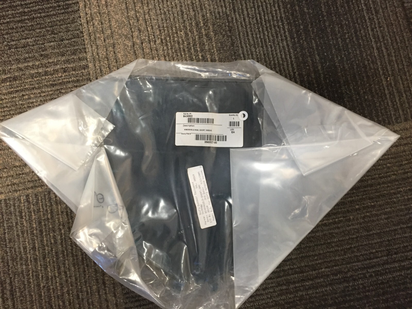 Polaris OEM Short Smoke Windshield 5435902
