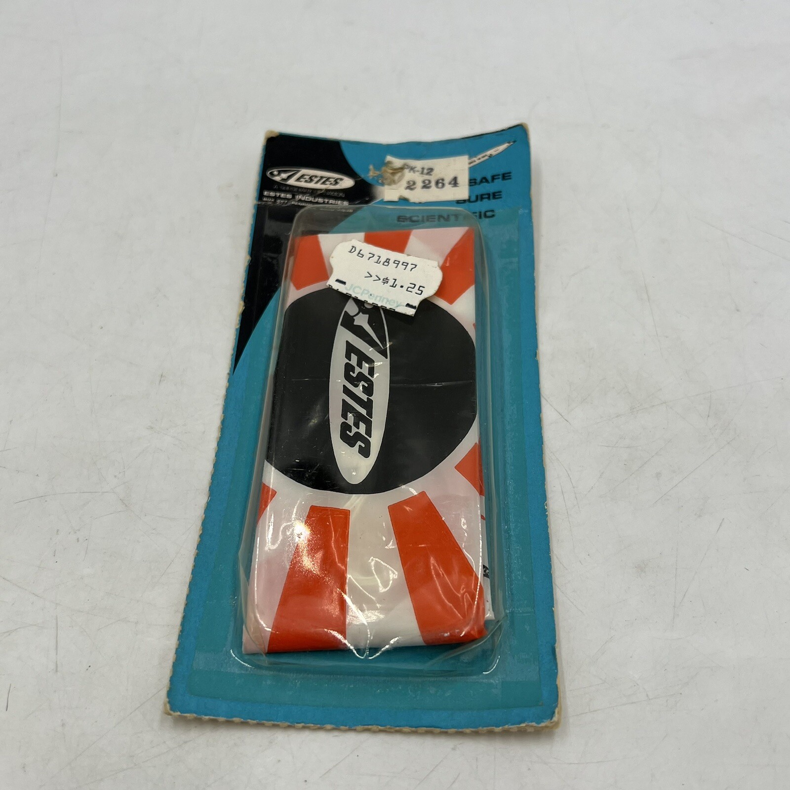 NOS New Sealed Vintage Estes Parachute Chute Scientific