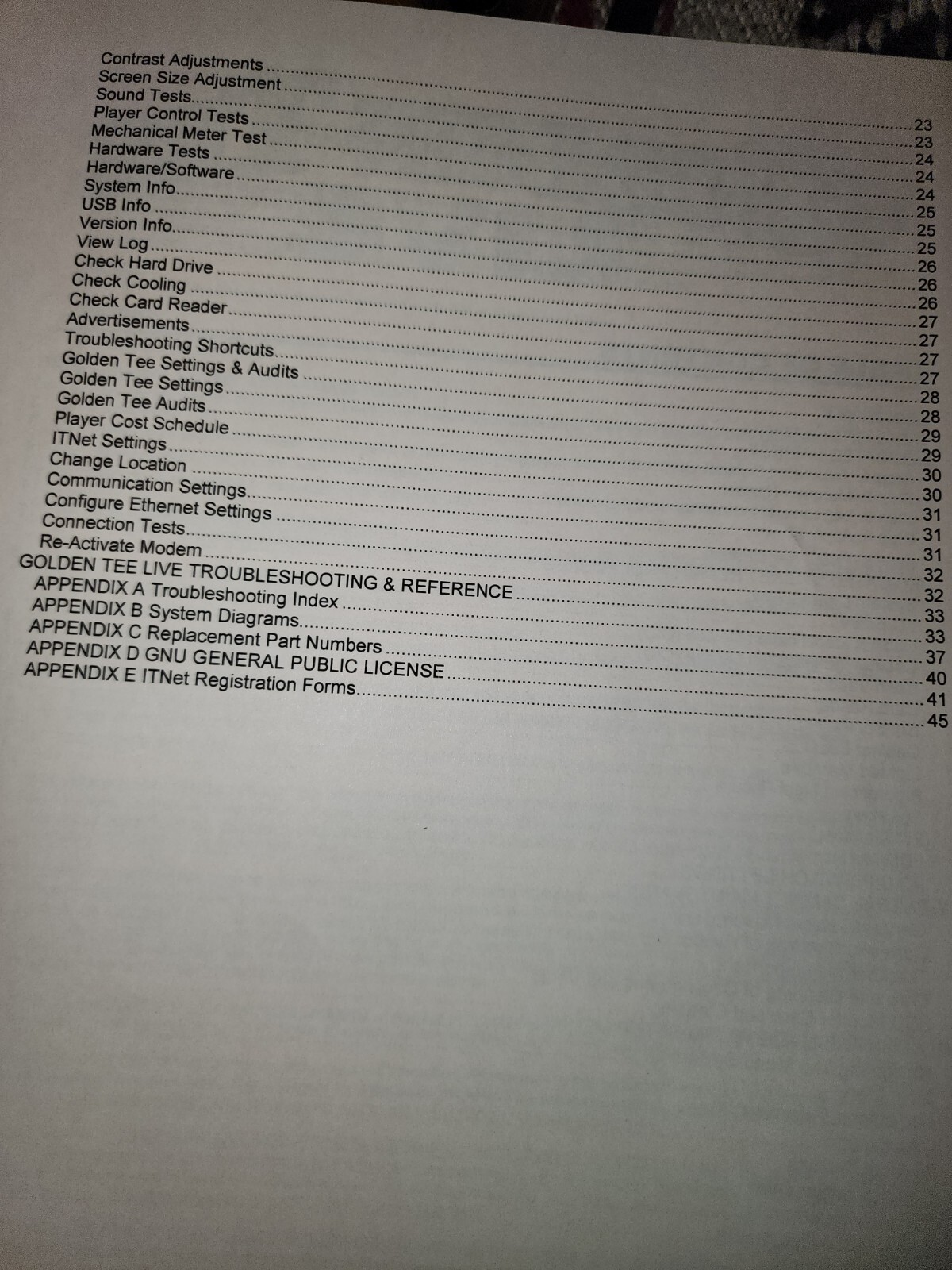 Golden Tee 97 Manuals Pete Jacobson Arcade