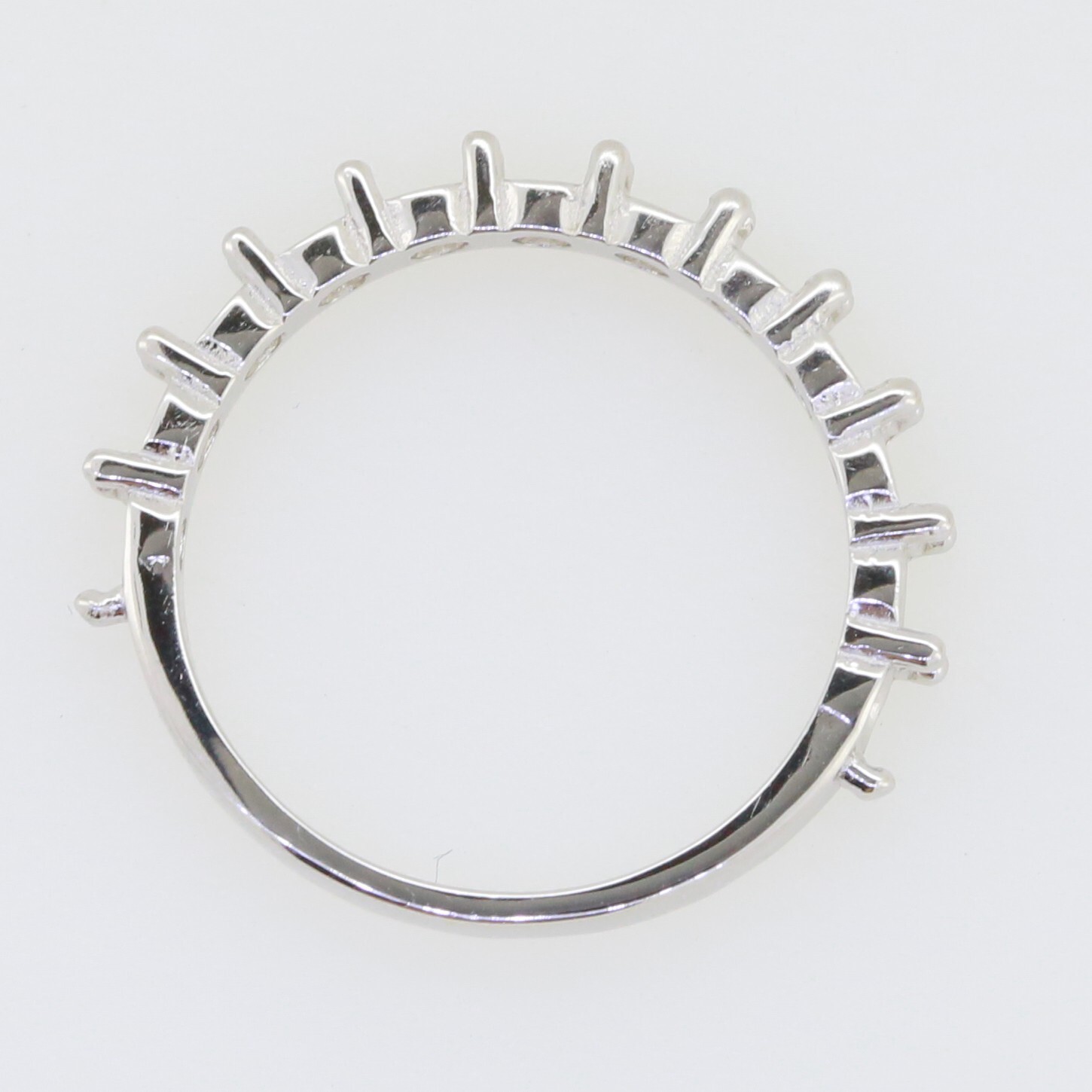 Sterling Silver Semi Mount Ring Setting Round RD 3x3mm 1680R