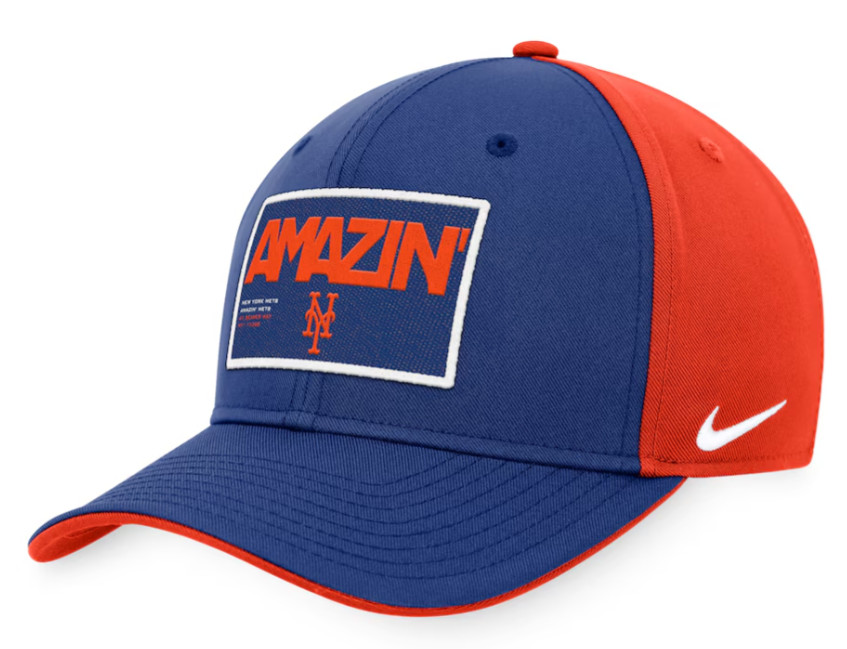 MLB New York Mets Amazin' Nike Adult Snapback Adjustable Fit Cap Hat New!