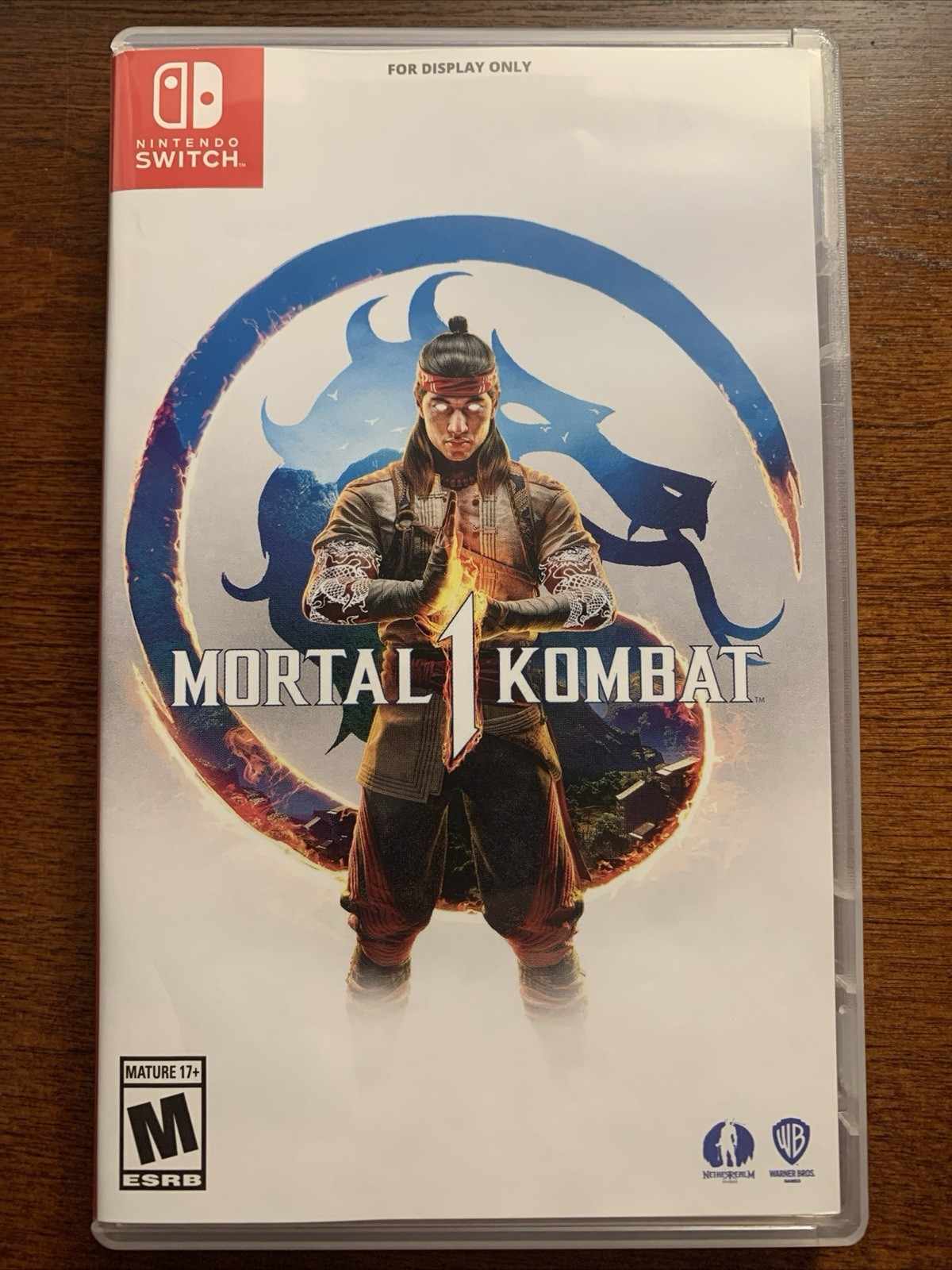 Mortal Kombat 1 - Nintendo Switch *For Display ONLY Authentic RARE - No Game