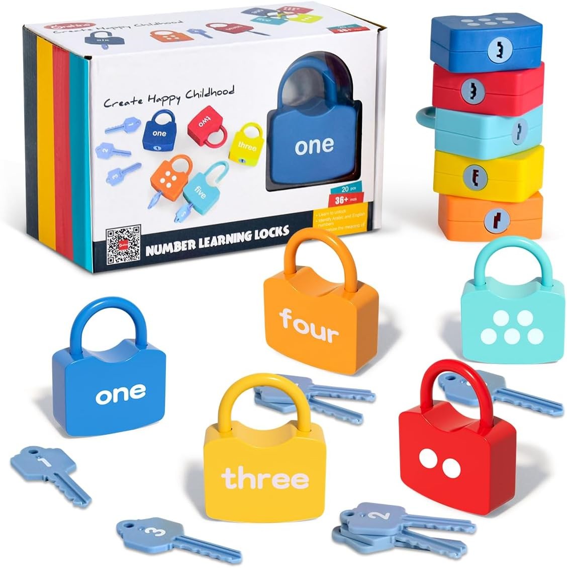 Montessori Toys for 3 Year Old, Preschool Activities Games Toddler,...