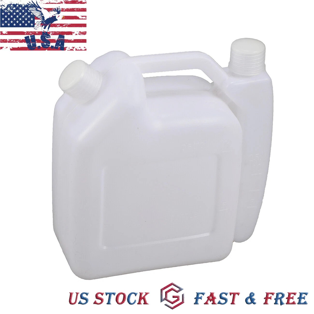 New 1L 2-Stroke Fuel Mixing Bottle For Trimmer Chainsaw Oil Fuel Mixing Storage