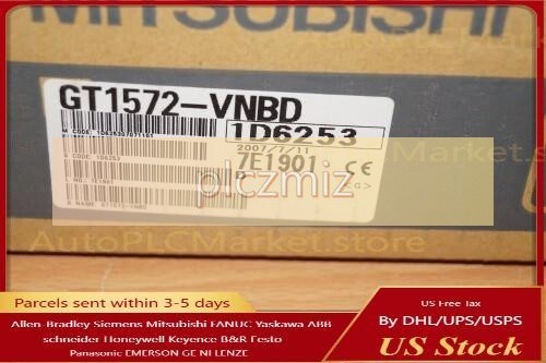 New In Box MITSUBISHI HMI GT1572-VNBD Panel GT1572VNBD Free Shipping