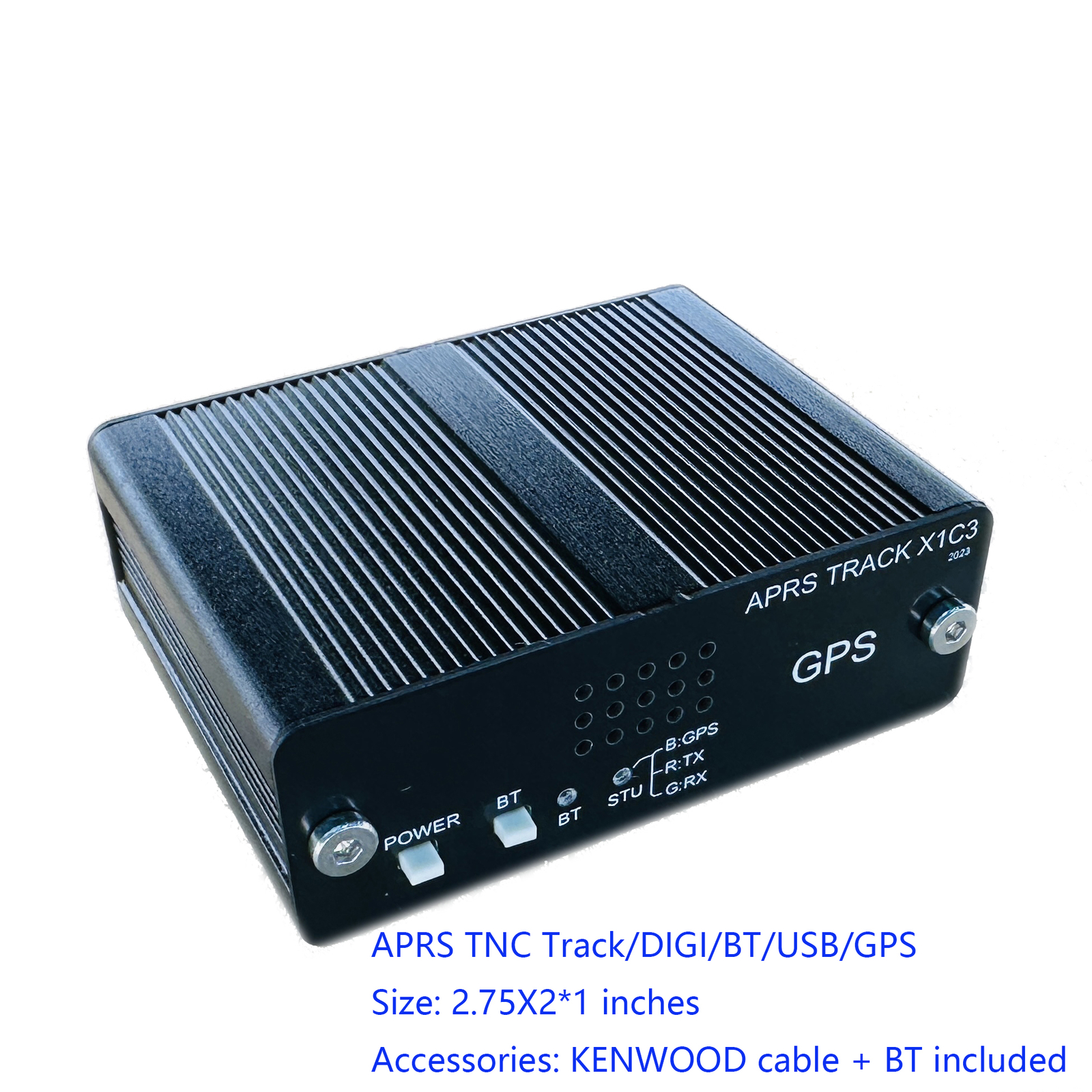 X1C3 APRS TNC TRACK/DIGI/USB For Quansheng Baofeng Kenwood with GPS +Battery+BT
