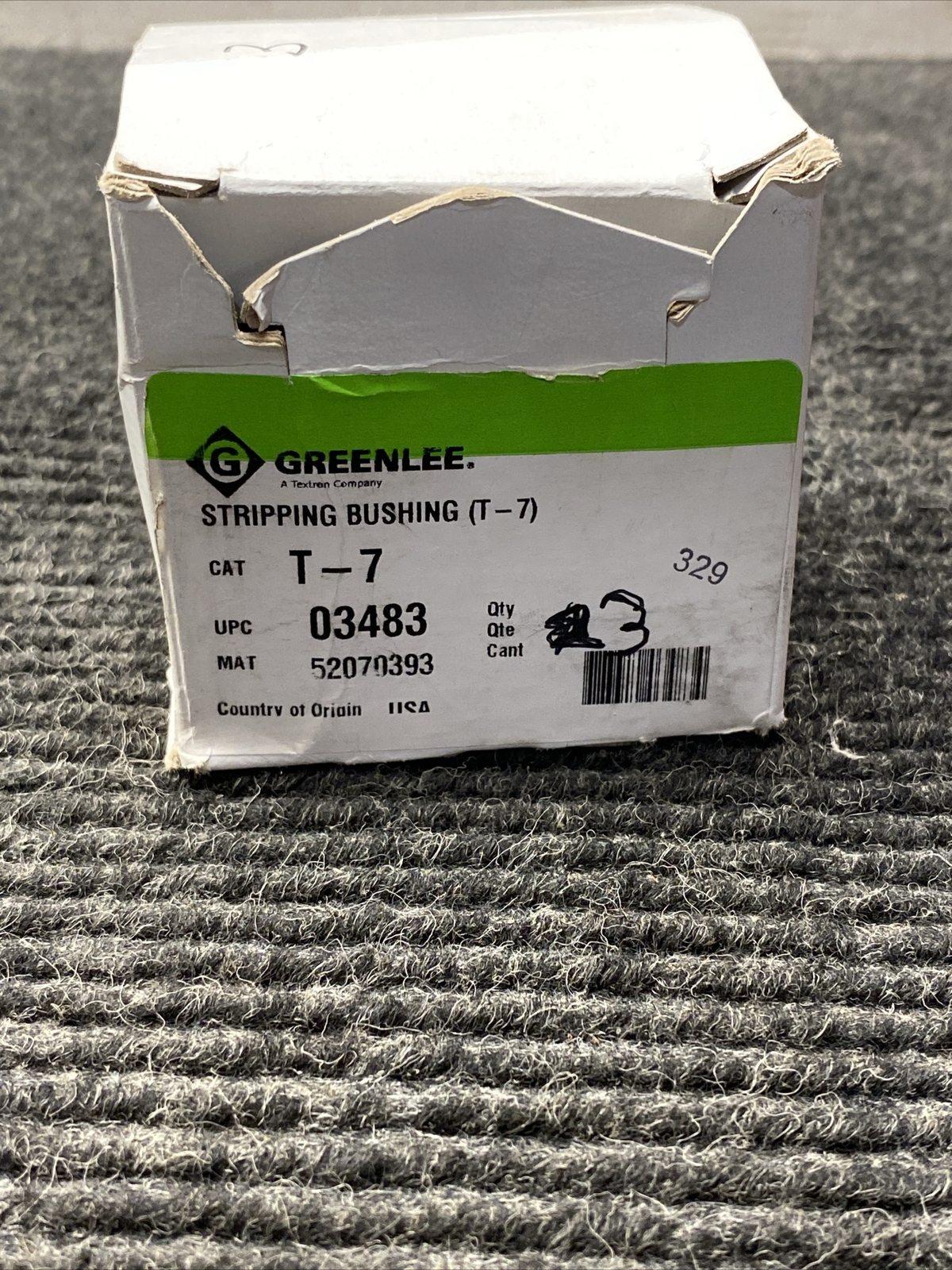 NEW NO BOX GREENLEE T-7 STRIPPING BUSHING