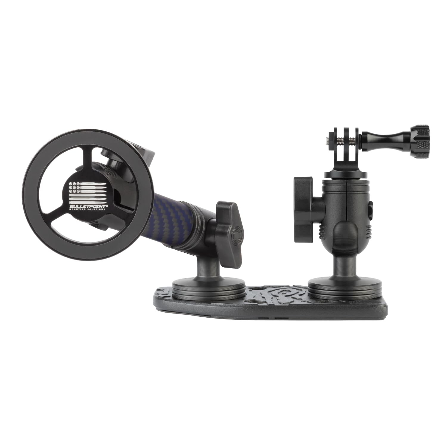 Bulletpoint Metal Dash Mount Cell Phone Holder & Action Camera Bracket...