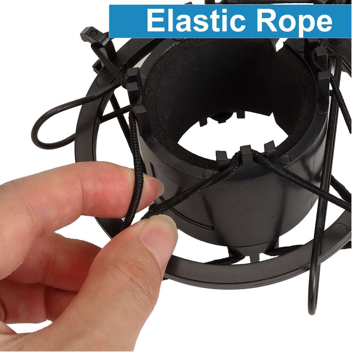 Universal Mic Microphone Shock Mount Clip for Home Studio Podcast Recording