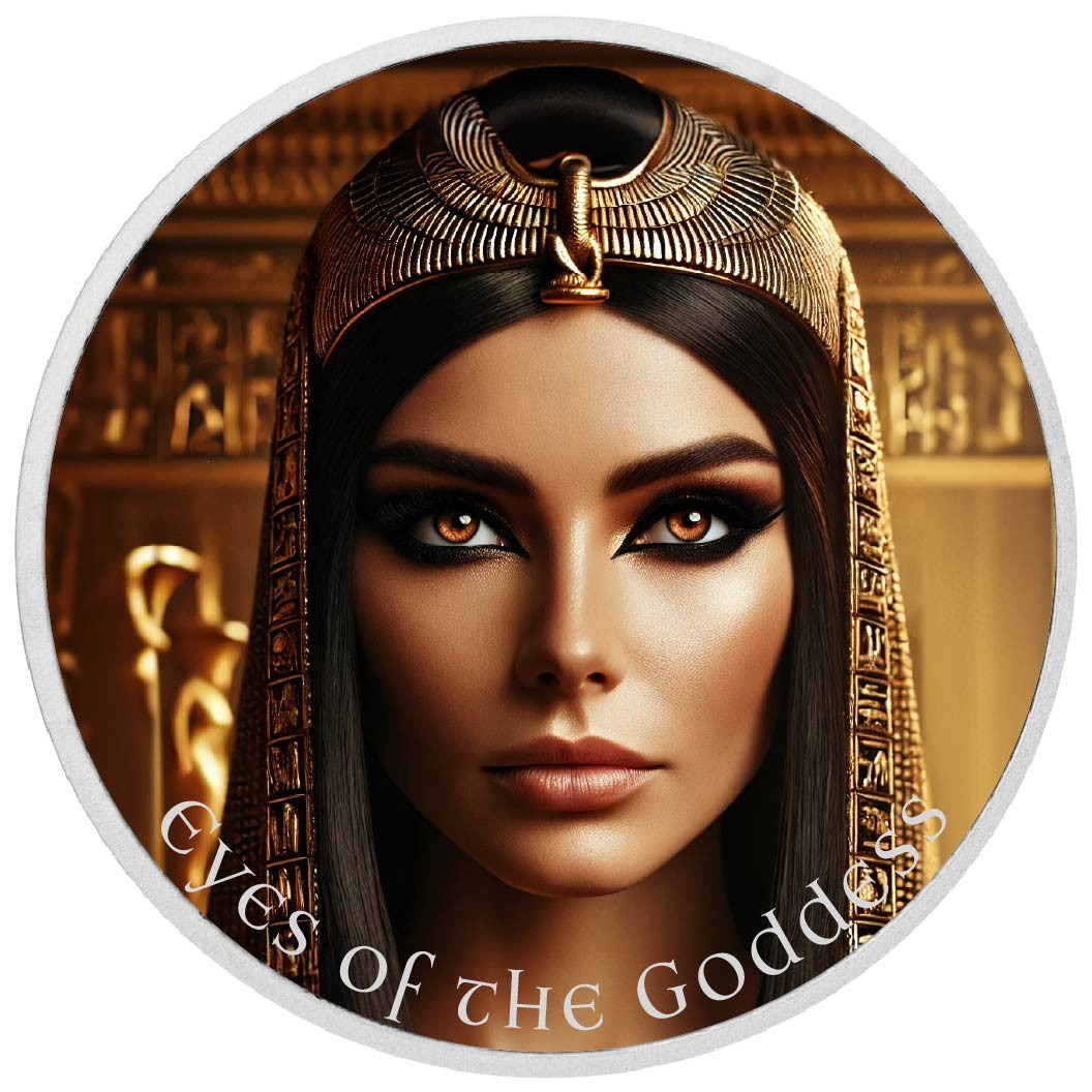 2026 Australia 1oz 9999 Silver BU Eyes of the Goddess The Golden Oracle Colouri