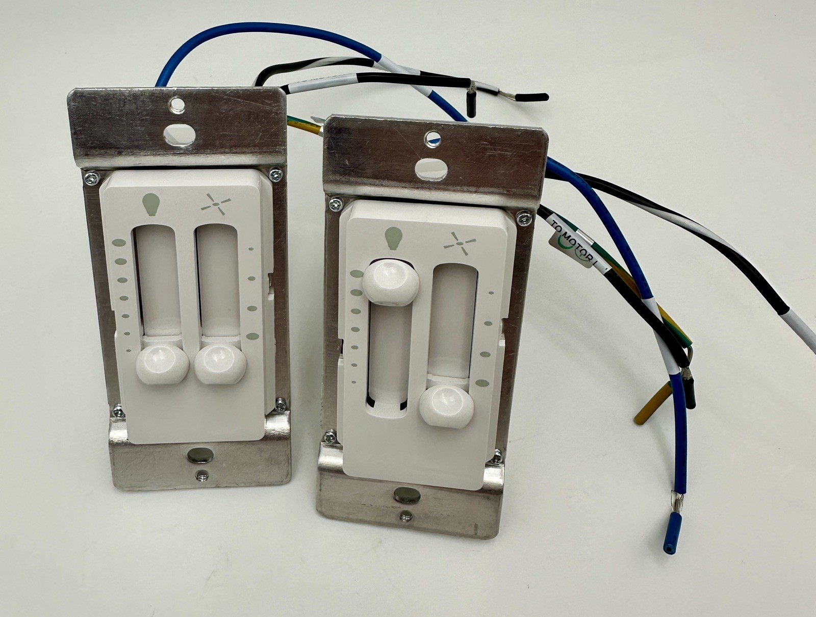 Rhine Electric Ceiling Fan Speed Control & Light Switch Combo 2-Pack UC9031