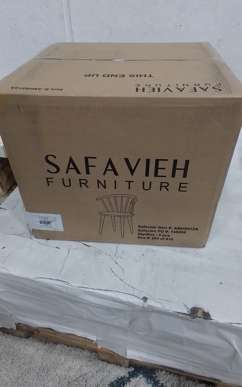 Safavieh BLANCHARD SIDE CHAIR, Reduced Price 2172751593 AMH8512A