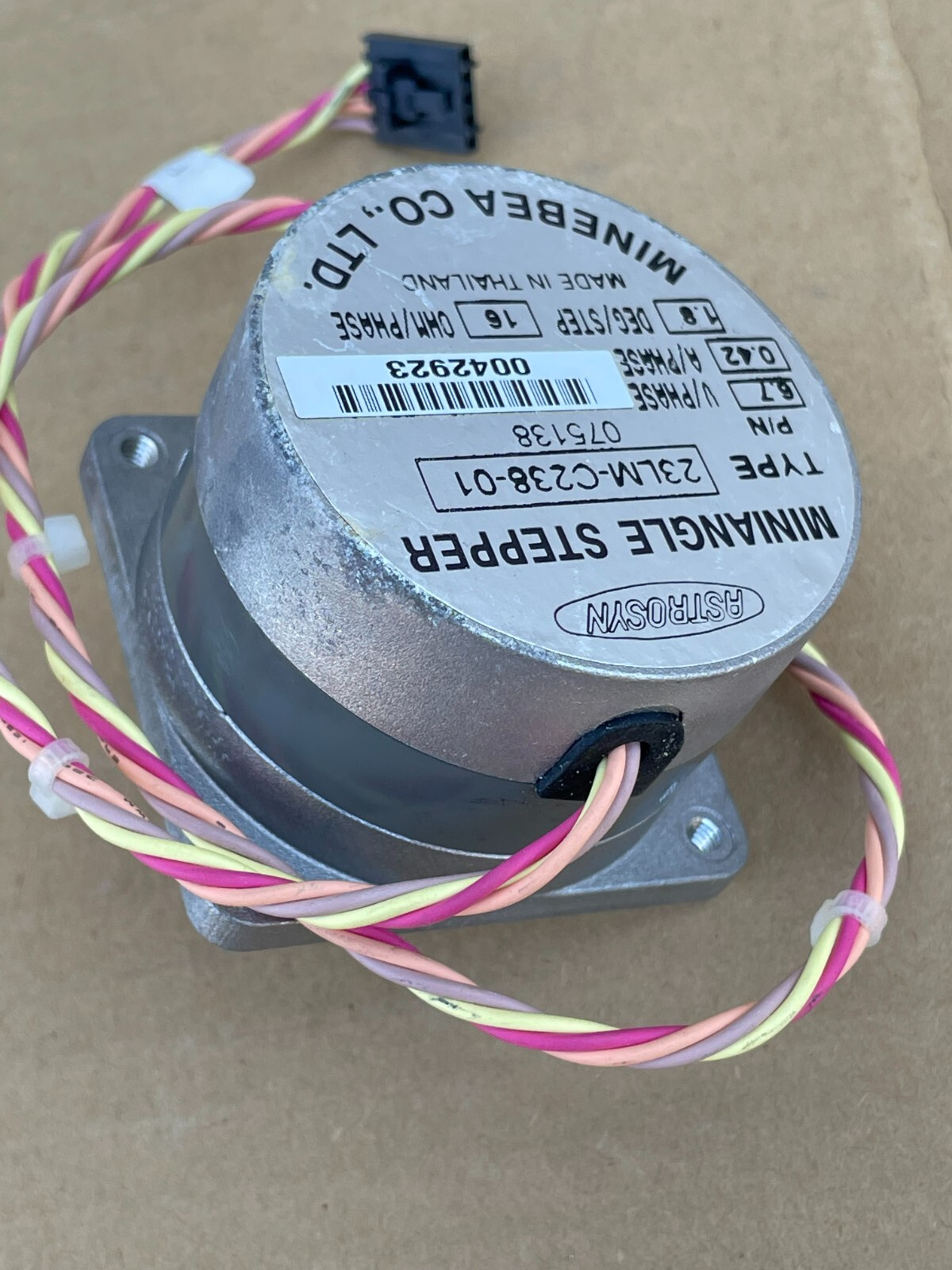MINEBEA ASTROSYN - 23LM-C238-01, Maniangle Stepper Motor 1.8Deg/Step
