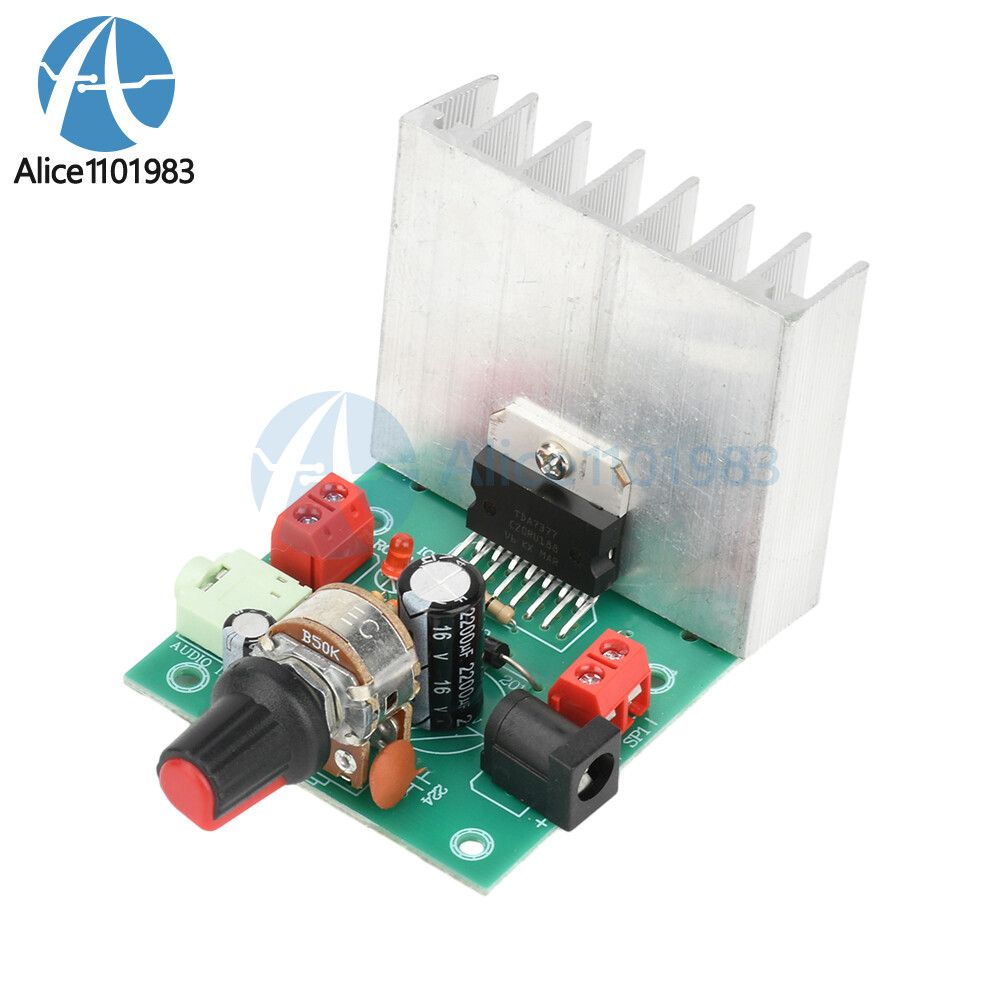 TDA7377 Dual Channel 35W+35W Power Amplifier Module Audio Power Amplifier Board