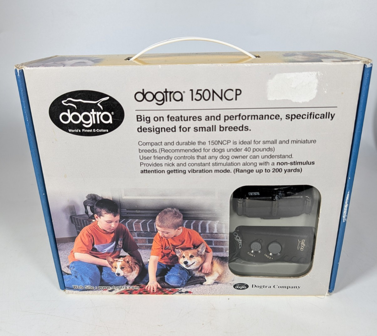 Dogtra 150NCP Compact Remote Dog Training E-Collar System Under 40lbs