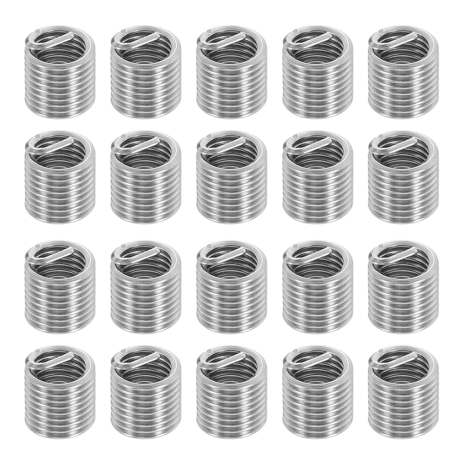 20pcs Wire Thread Inserts 10#-32 UNF 2D 9.6mm Helical Threaded Sleeve