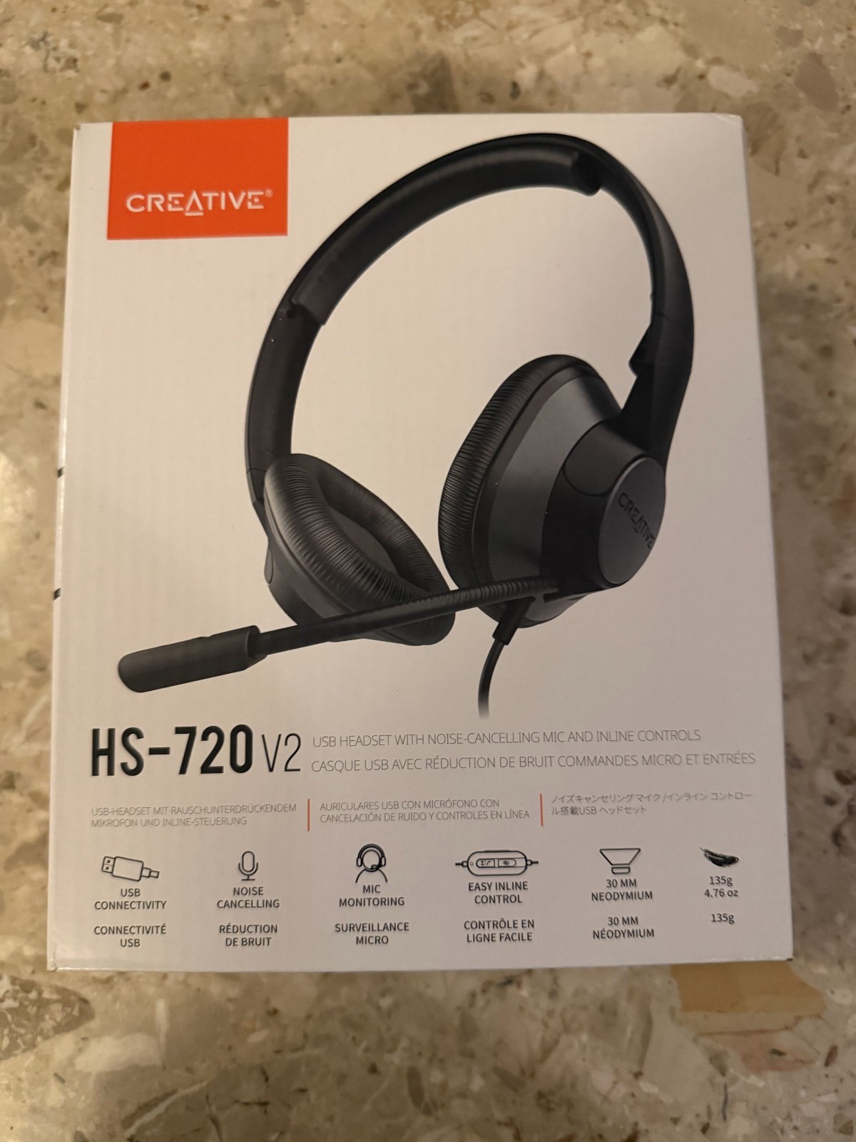 CREATIVE Headset Gamer HS-720 V2 Black *IN HAND & SHIPS TODAY*