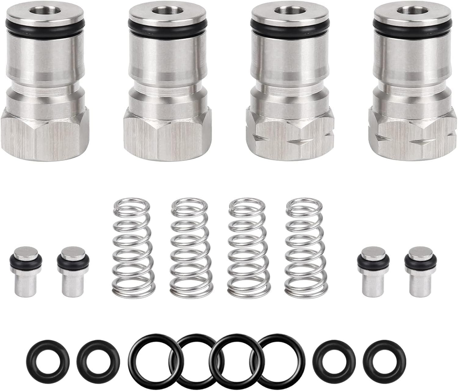 2 Pcs Stainless Steel Ball Lock Keg Post Set –Corny Keg Replacement | Features G