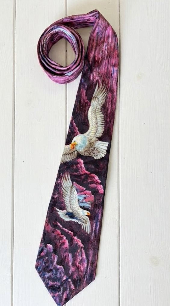 Eagles Wings men's silk neck tie Kissimmee Florida Isaiah 40:31