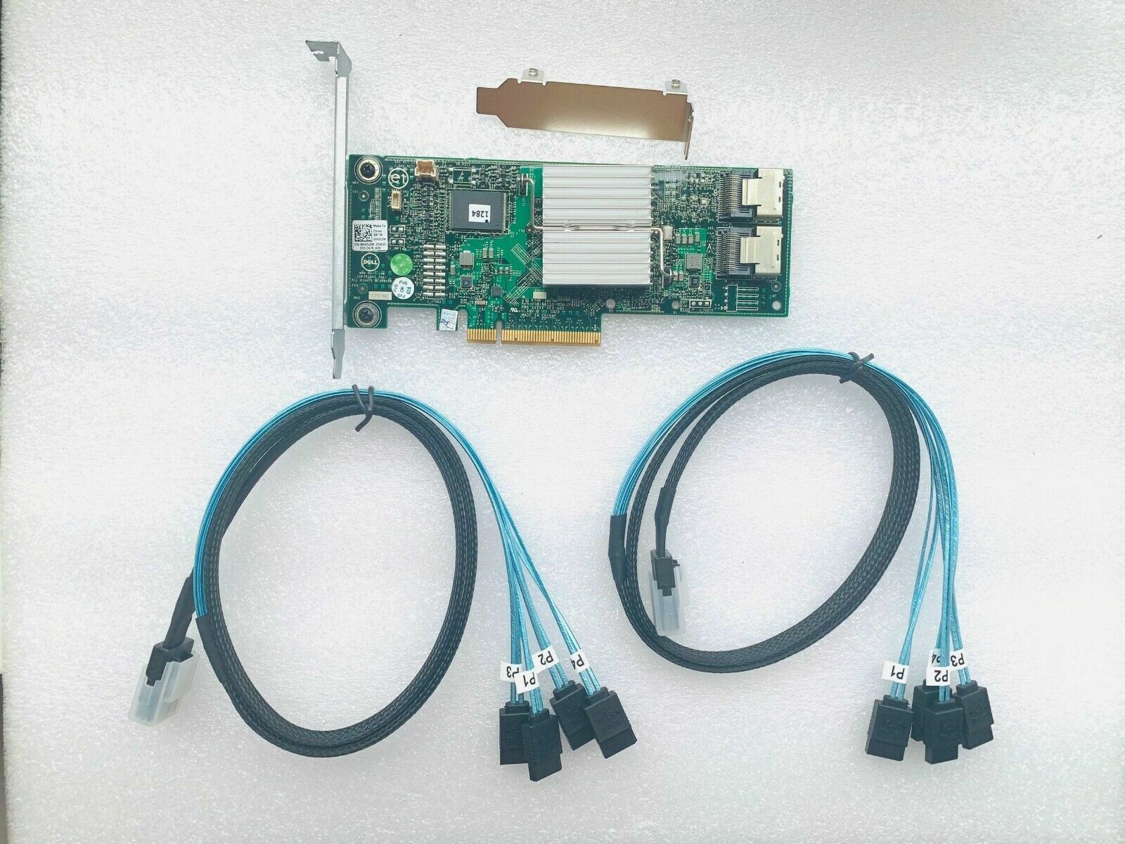 DELL H310 6Gbps HBA FW:P20 LSI 9211-8i IT Mode ZFS FreeNAS unRAID 2* SFF SATA