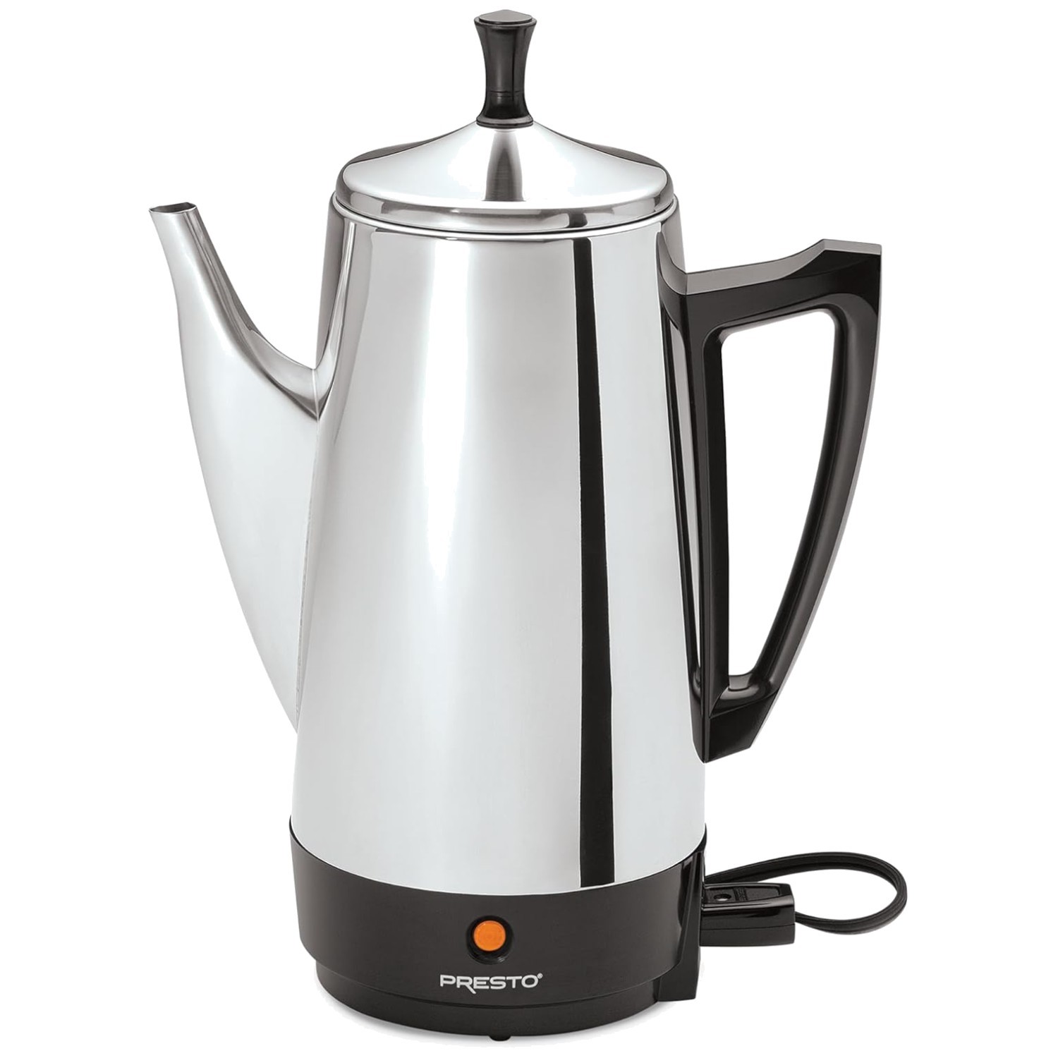 02811 Stainless Steel Electric Coffee Percolator -