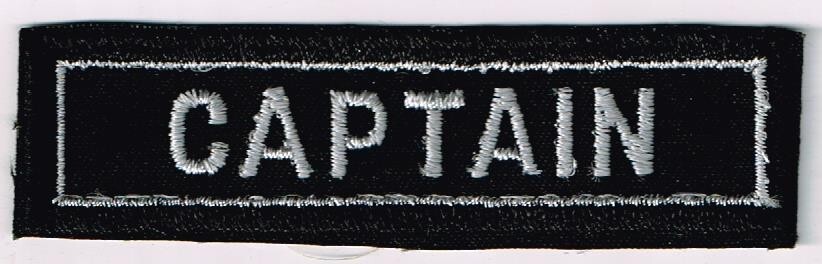 old style DOD Police Captain patch