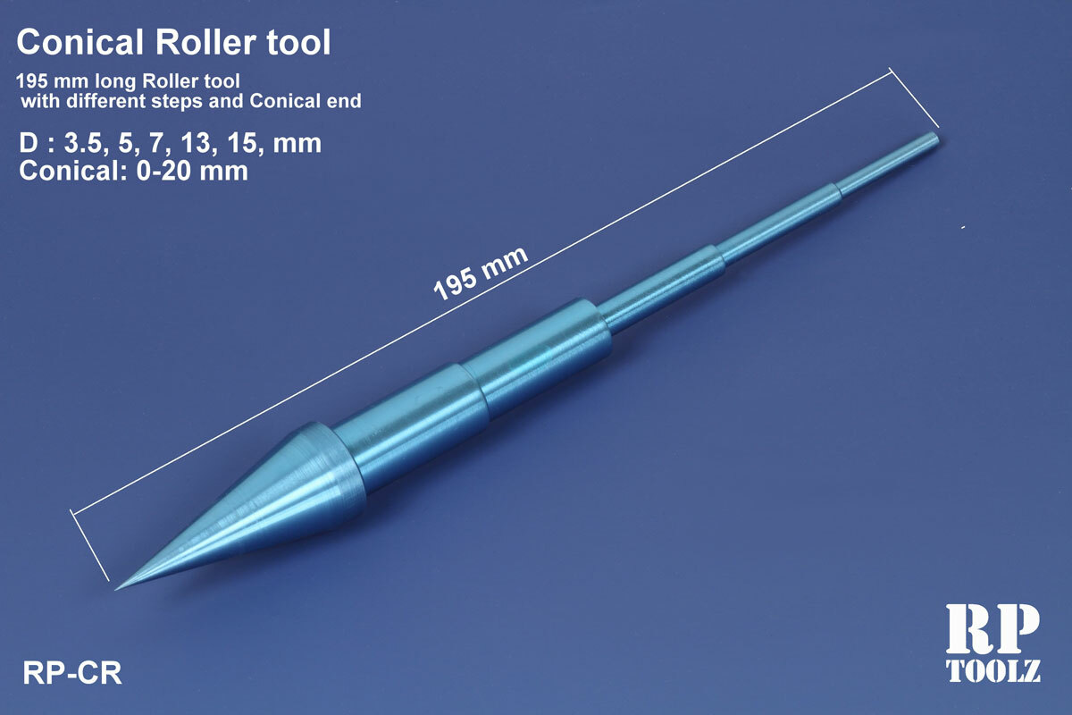 RP Toolz 19.5cm Conical Roller Tool